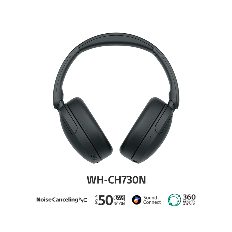 AUDIFONOS BLUETOOTH CON NOISE CANCELLING WH-CH730N NEGRO - 2