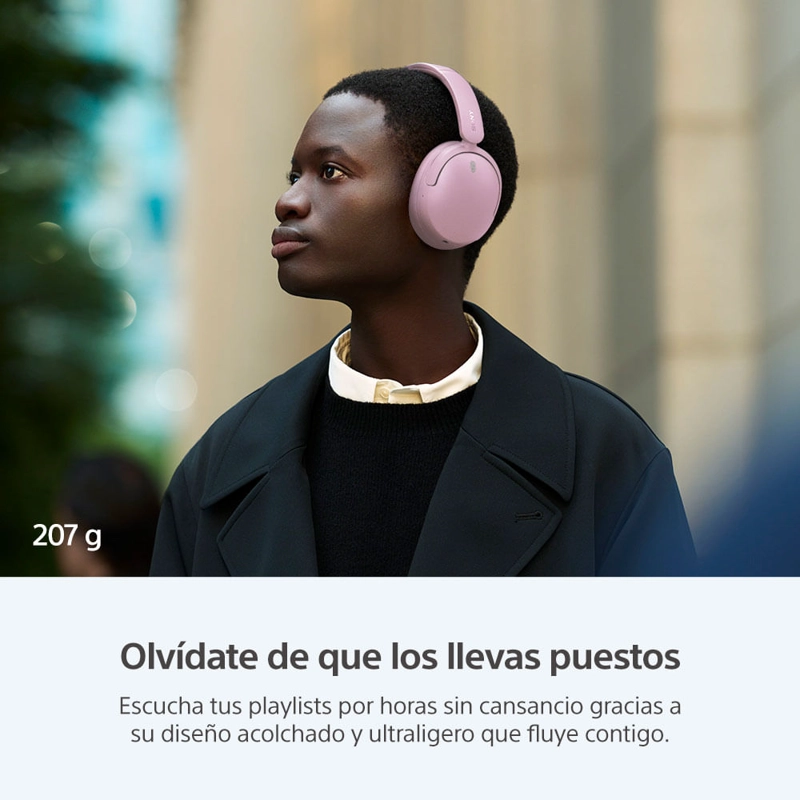AUDIFONOS BLUETOOTH CON NOISE CANCELLING WH-CH730N ROSADO - 5