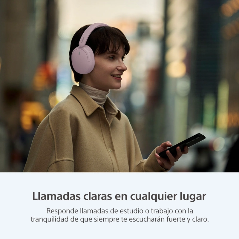 AUDIFONOS BLUETOOTH CON NOISE CANCELLING WH-CH730N ROSADO - 8