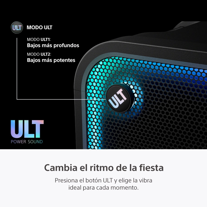 PARLANTE BLUETOOTH PARA FIESTAS SONY ULT TOWER MAX - 5