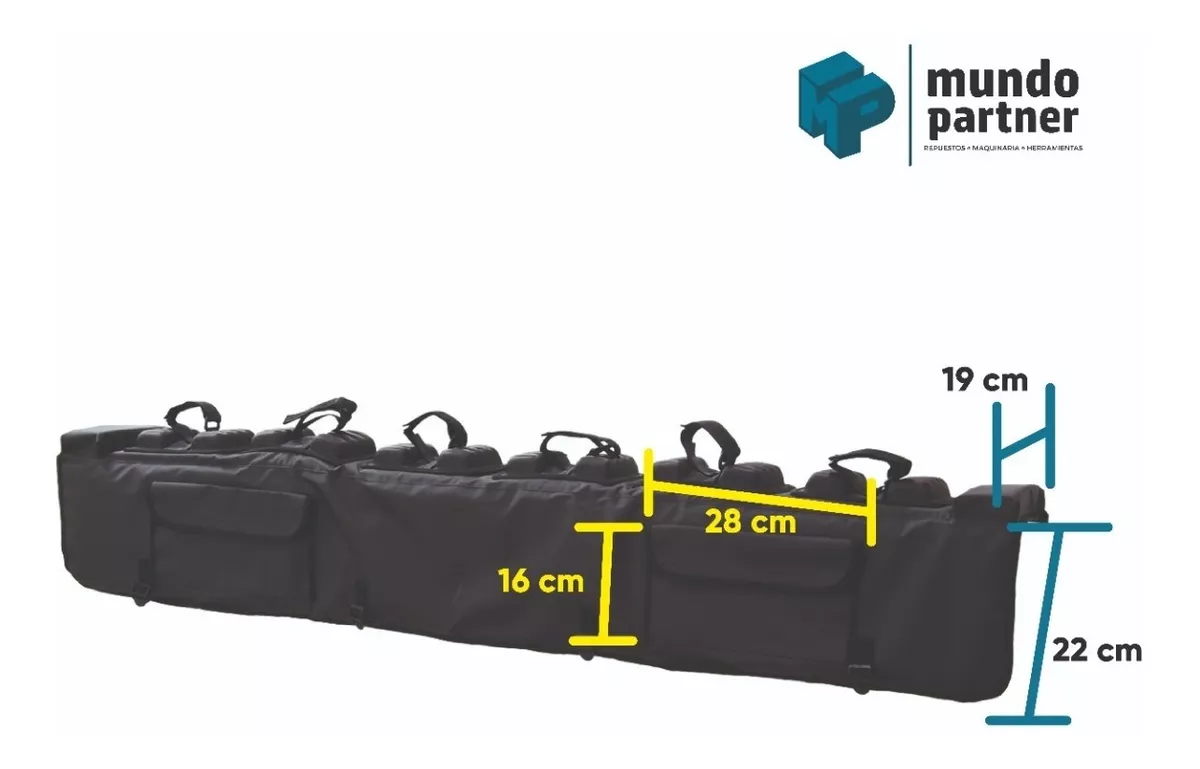 PICKUP PAD PORTA BICICLETAS PARA CAMIONETAS - 6 BICICLETAS - 5