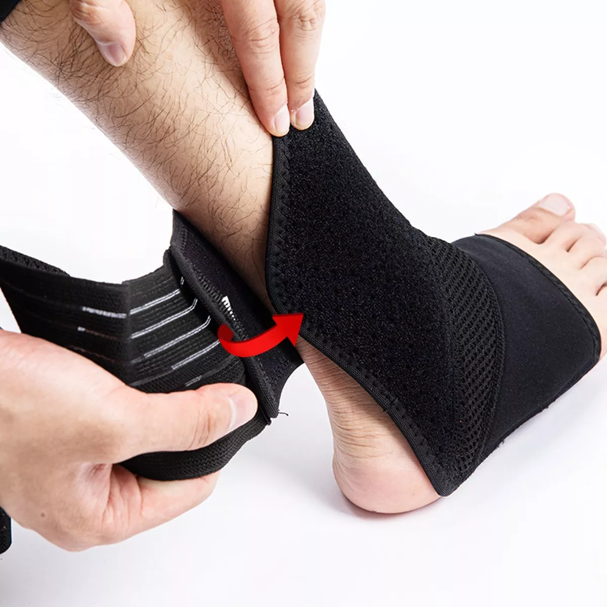 TOBILLERA AJUSTABLE - NEGRO M/IZQUIERDO - 3
