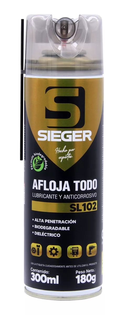 LUBRICANTE MULTIUSOS AFLOJA TODO SL102 300ML SIEGER - 1