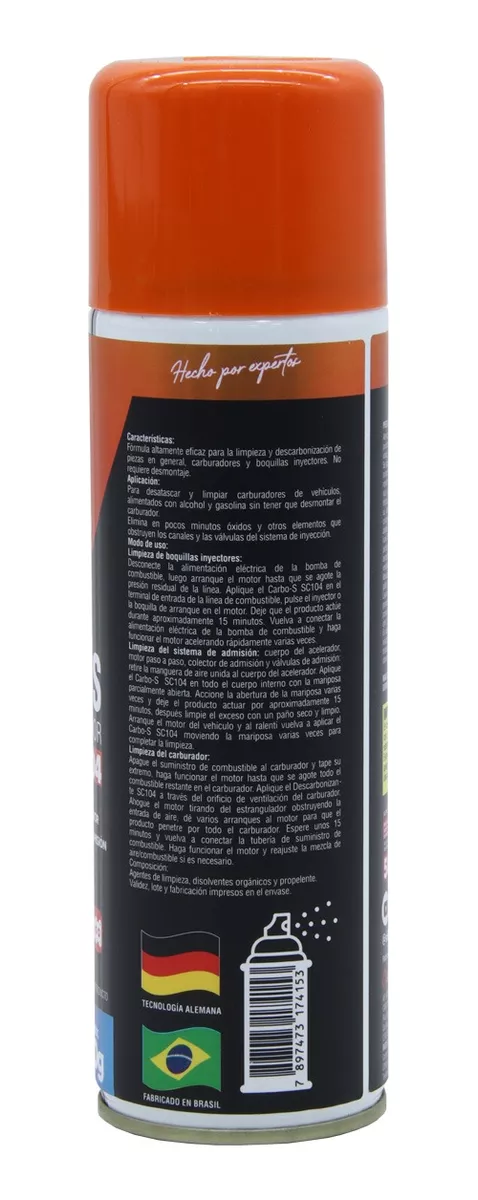 LIMPIA CARBURADOR CARBO-S SC104 300ML SIEGER - 2