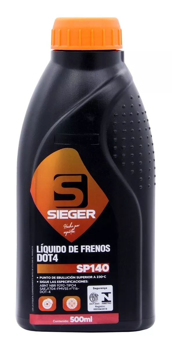 LIQUIDO DE FRENOS DOT4 SP140 500ML - 1