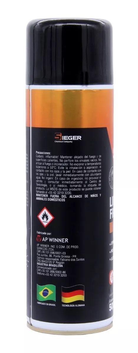 LIMPIADOR DE FRENOS 500ML/355G-SC107 - 2