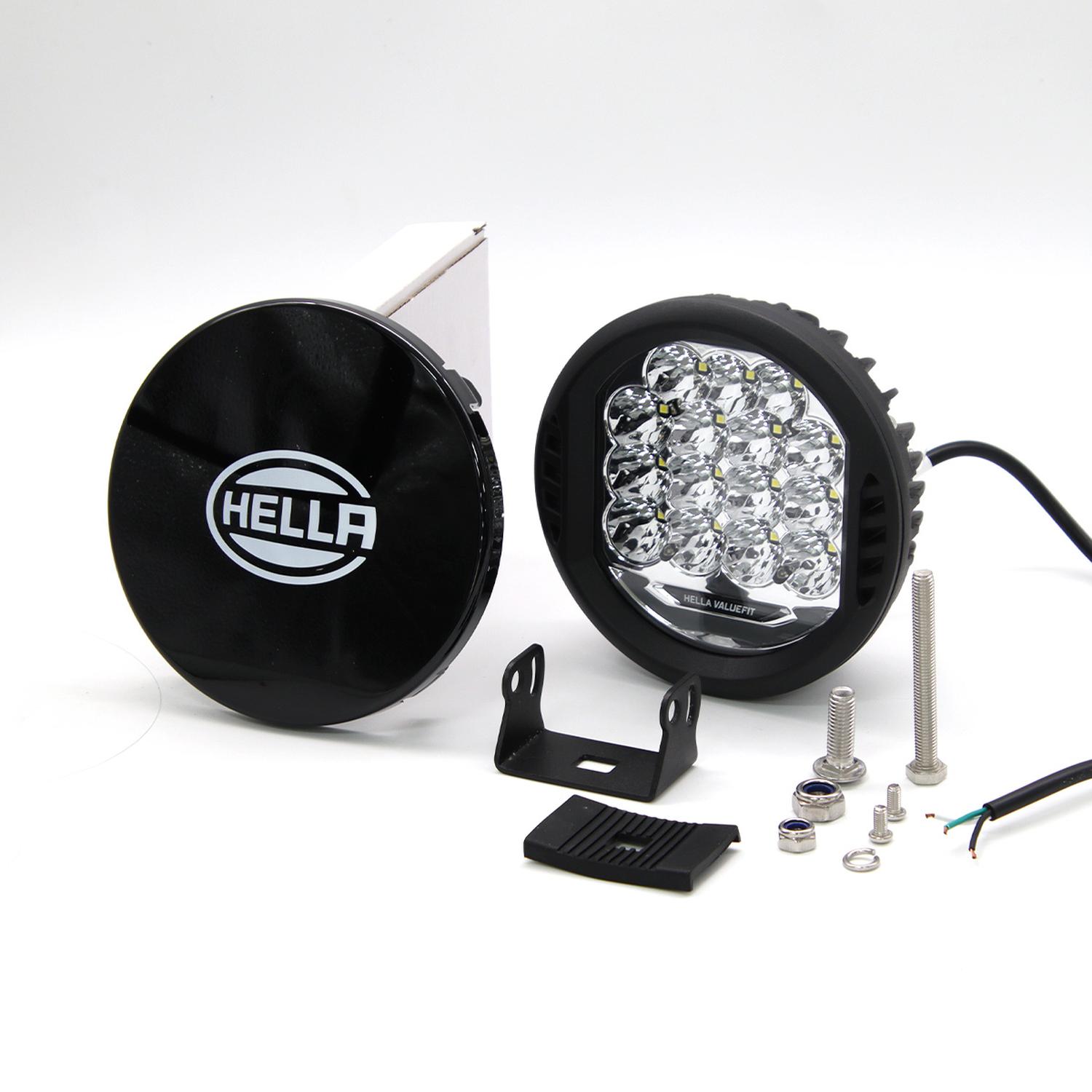 FAROL HELLA 15 LED 10-30V VALUEFIT 500 REDONDO CAMION (PAR) - 2