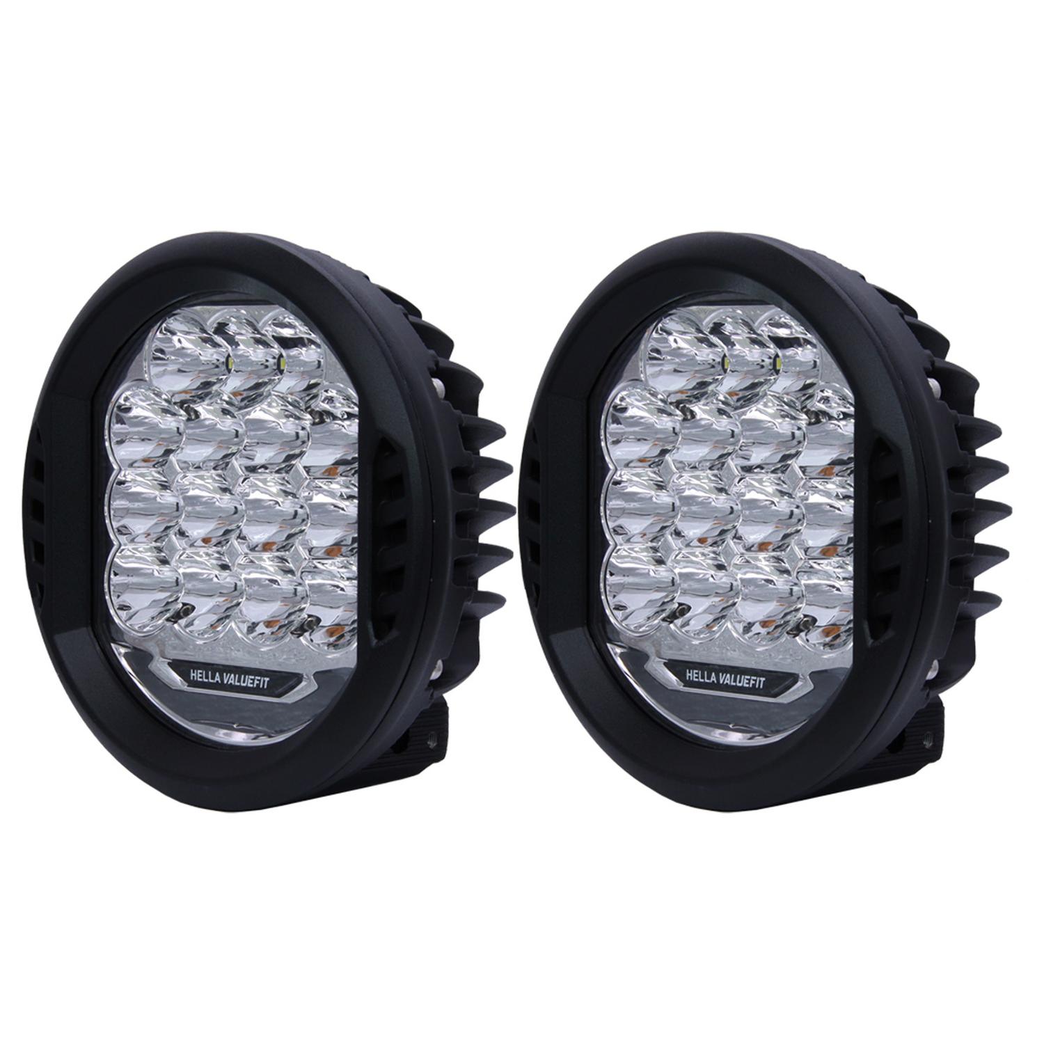 FAROL HELLA 15 LED 10-30V VALUEFIT 500 REDONDO CAMION (PAR) - 5