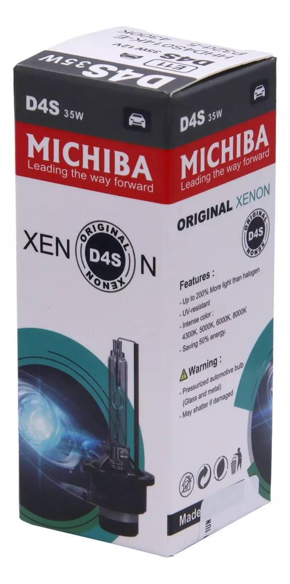 AMPOLLETA XENÓN D4S PK32D-5 35W 42V 4300K - 2