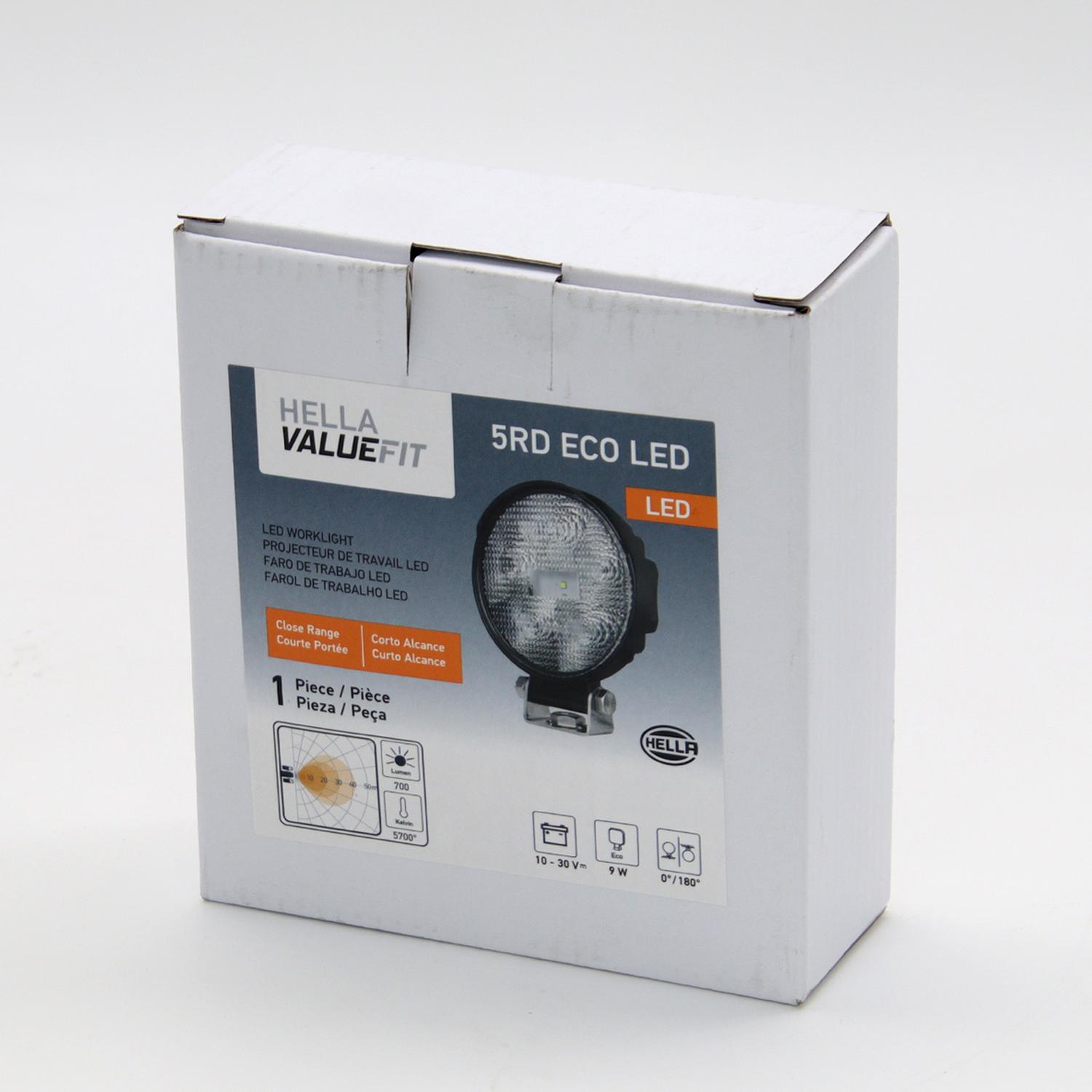 LUCES FARO DE TRABAJO 5RD LED 9-33V 9W HELLA VALUE FIT (PAR) - 3