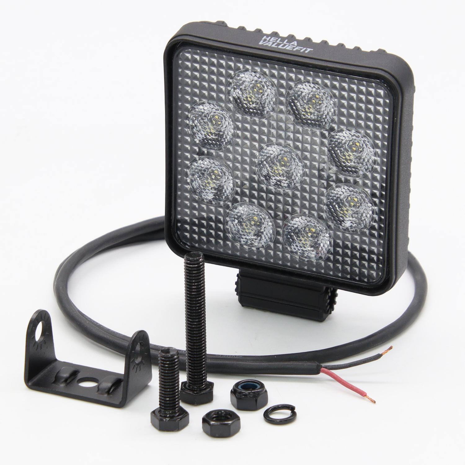 FARO DE TRABAJO HELLA VALUE FIT 1224V PS1000 9LED CR LT - 2