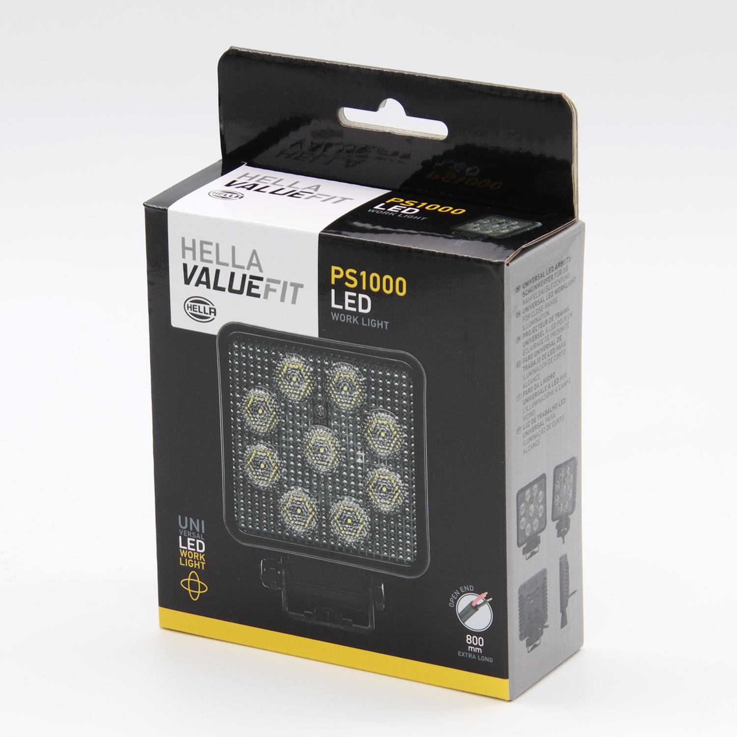 FARO DE TRABAJO HELLA VALUE FIT 1224V PS1000 9LED CR LT - 3