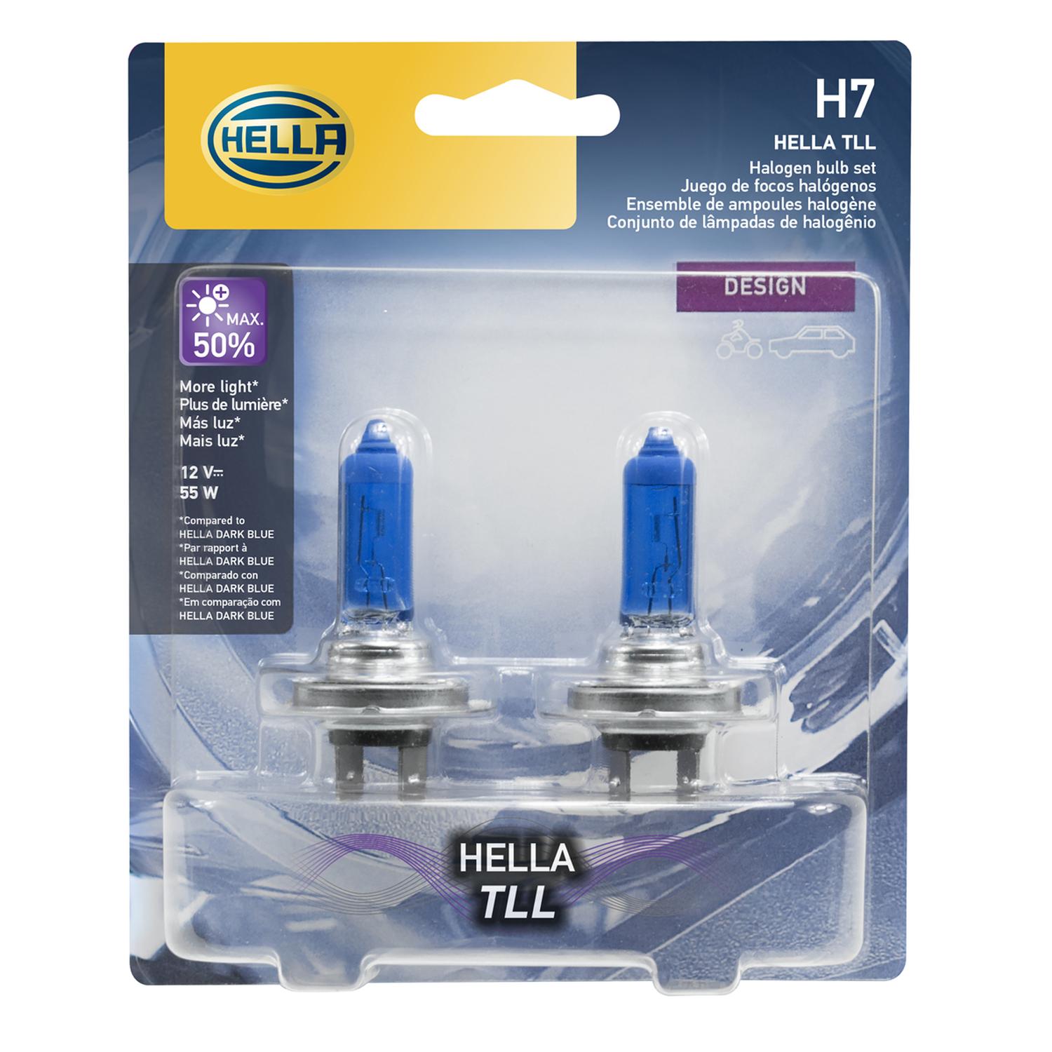 AMPOLLETA HALOGENA H7 12V 55W PX26D AZUL - 2