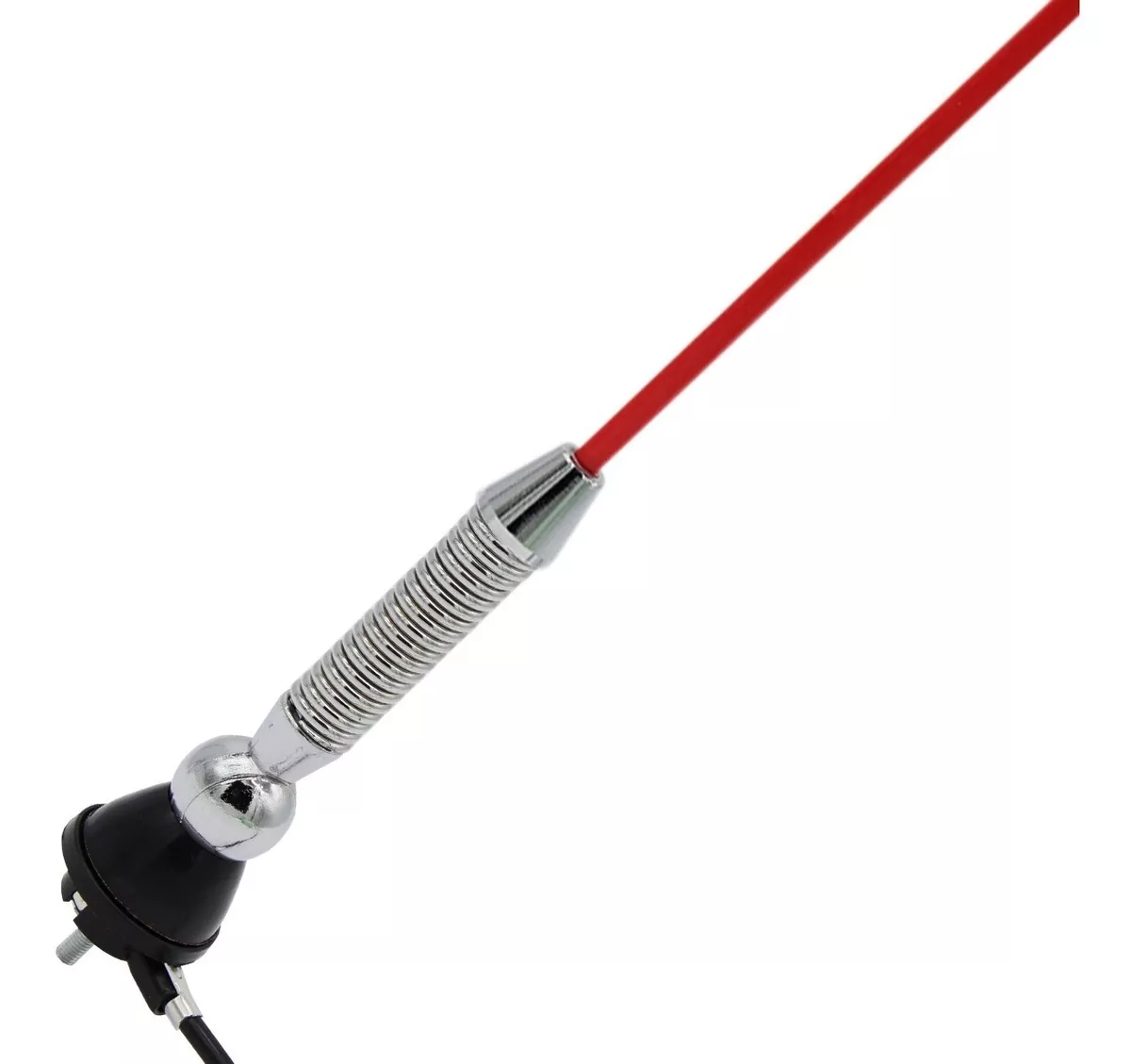 ANTENA TAPABARRO FIBRA ROJA 59 PULGADAS EXTENSIÓN 1SECC - 1