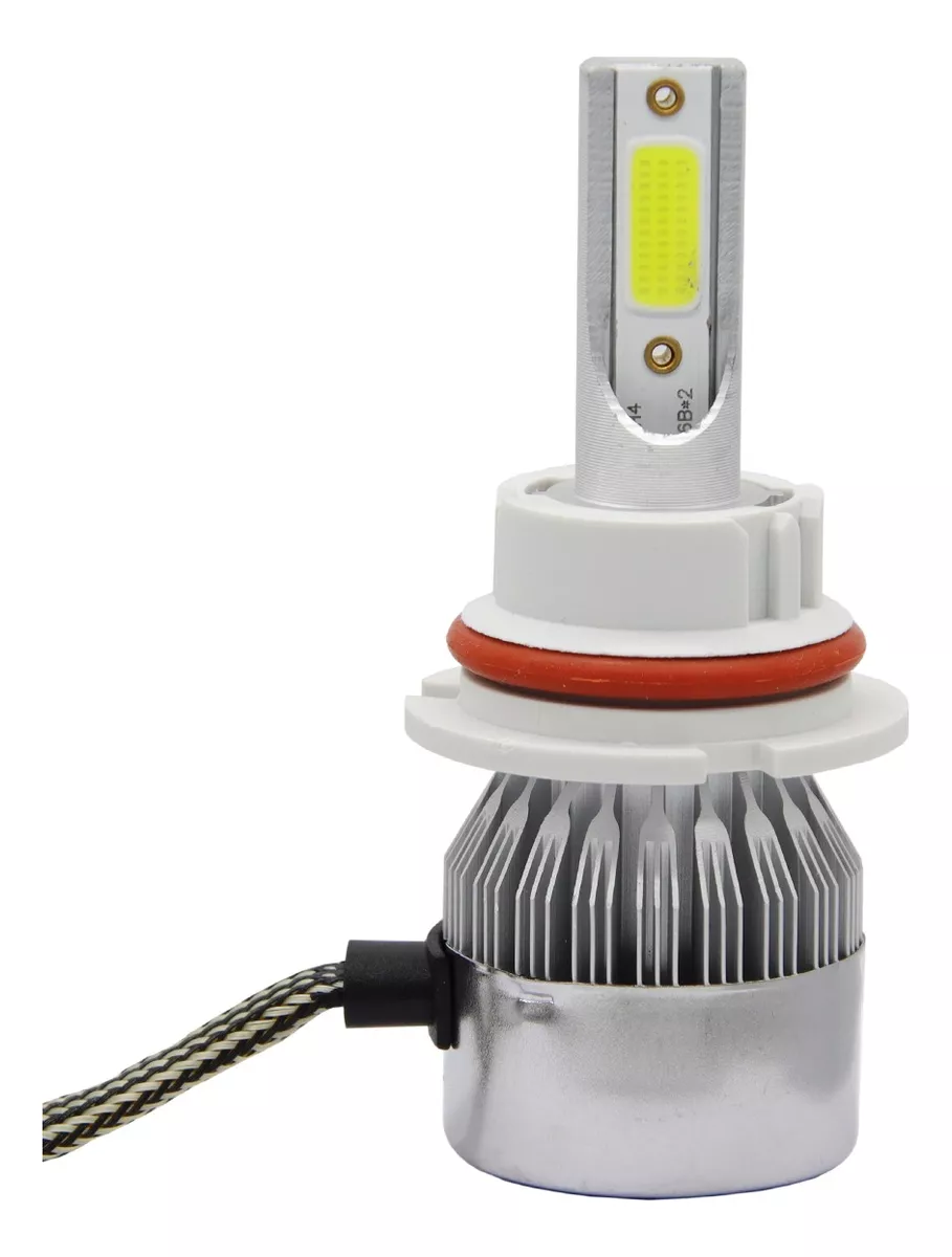 AMPOLLETA LED 9007 CON VENTILADOR 36W 3800ML BIVOLTAJE - 1