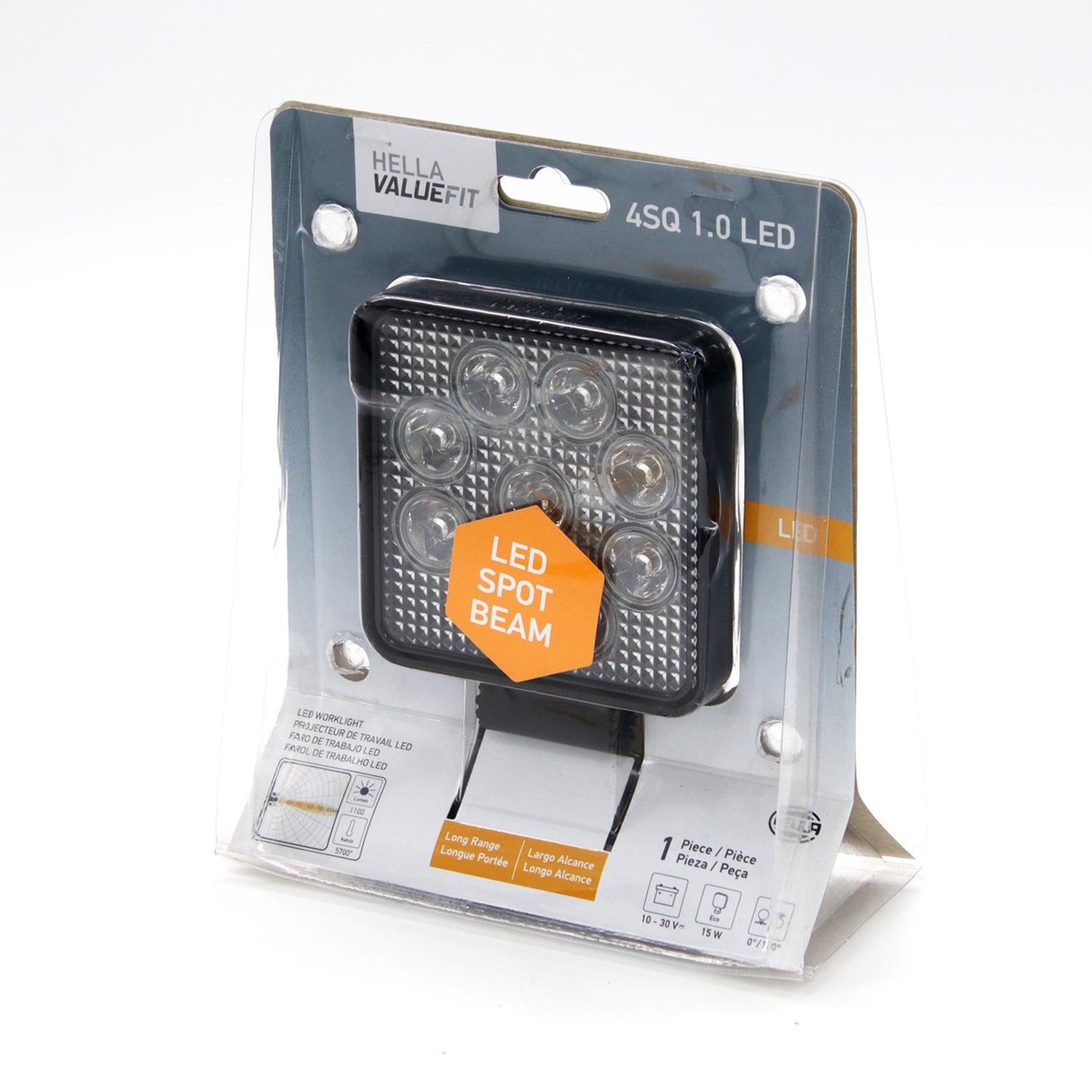 FAROL HELLA TRABAJO VALUEFIT 9 LED MV LR BP - 3
