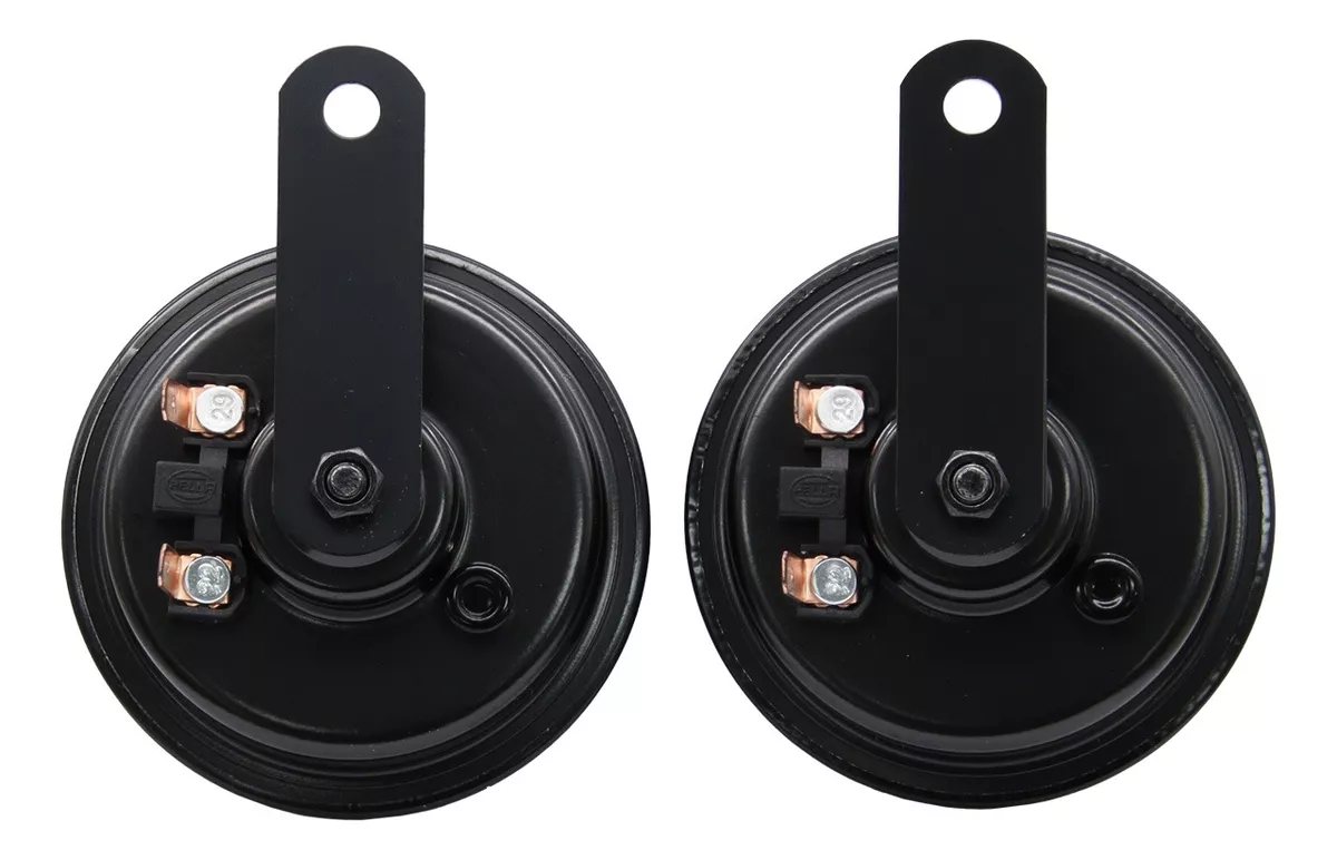 BOCINA HELLA TIPO PLATO 12V 2X60W 335/435HZ. 2 PZAS. - 3