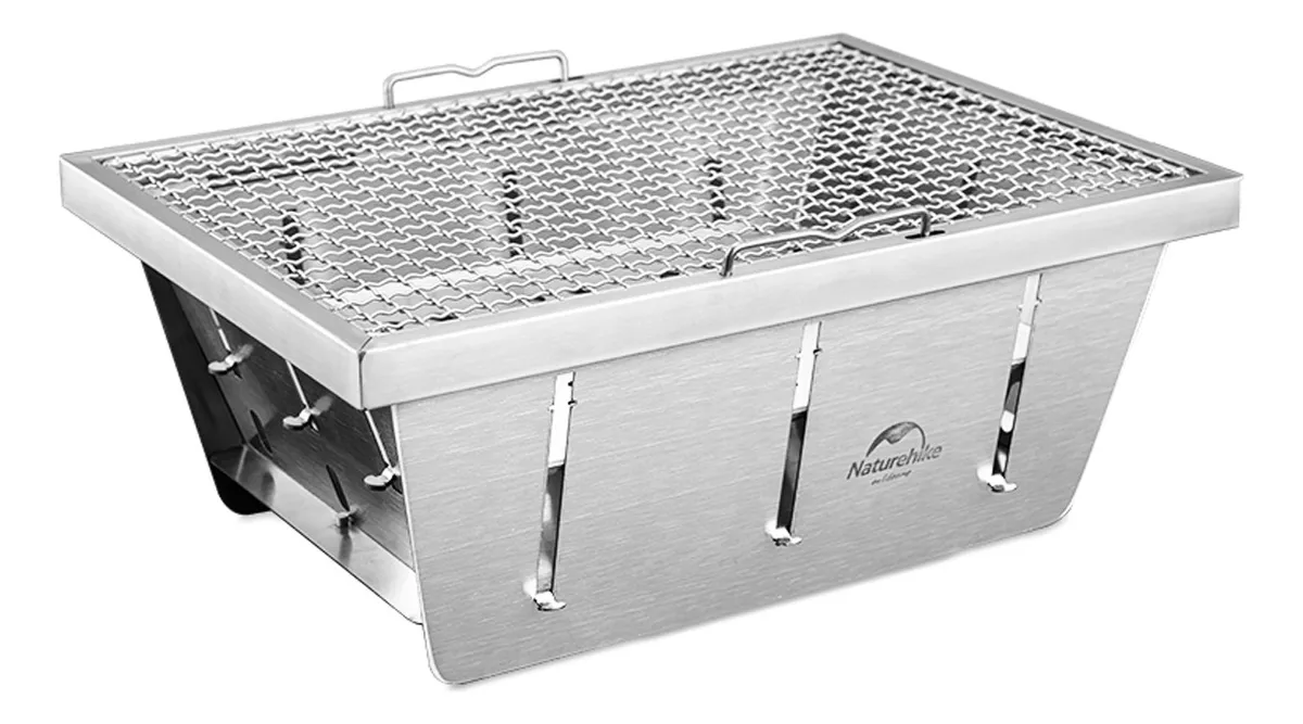 PARRILLA PLEGABLE DE ACERO INOXIDABLE - 1