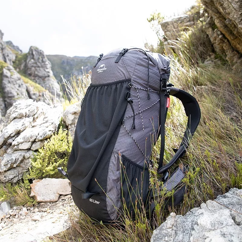 MOCHILA DE SENDERISMO 60L + 5L DYNEEMA NEGRO - 2