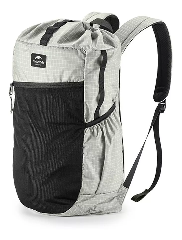 MOCHILA NATUREHIKE XPAC 20 LITROS - GRIS&BLANCO - 1