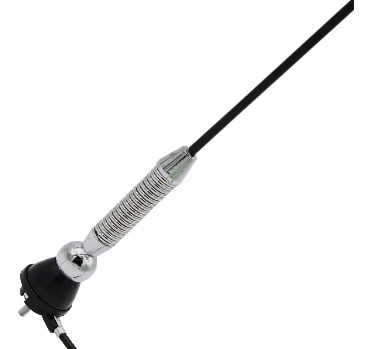 ANTENA TAPABARRO FIBRA NEGRA 59 PULGADAS EXTENSIÓN 1SECC - 1