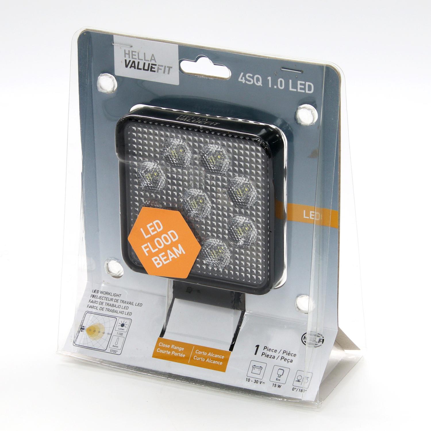 FARO DE TRABAJO FAENERO 9 LED HELLA VALUE FIT CAMION (PAR) - 3