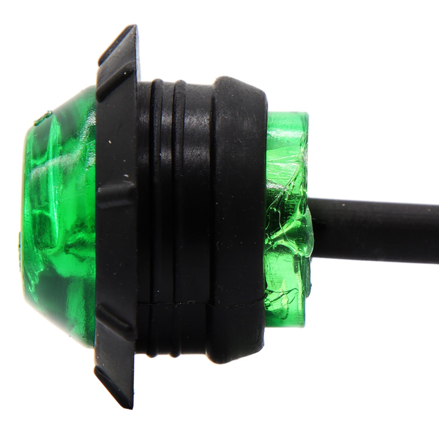FAROL MICRO LED 0.8 PLGS 10-30V 1LED VERDE - 2