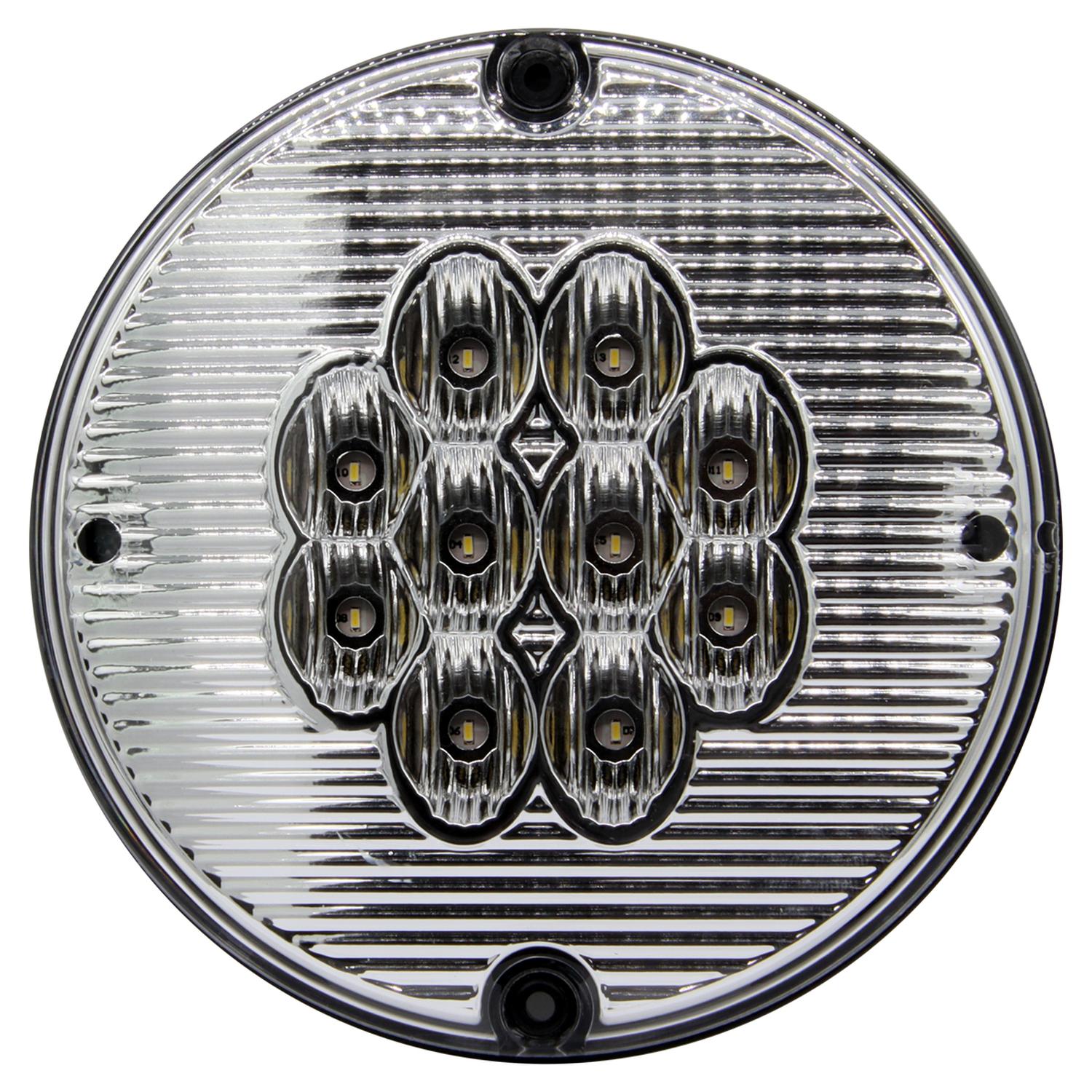 FARO TRASERO BUS MARCOPOLO BUSSCAR CIFERAL 155MM CRISTAL 12V - 1