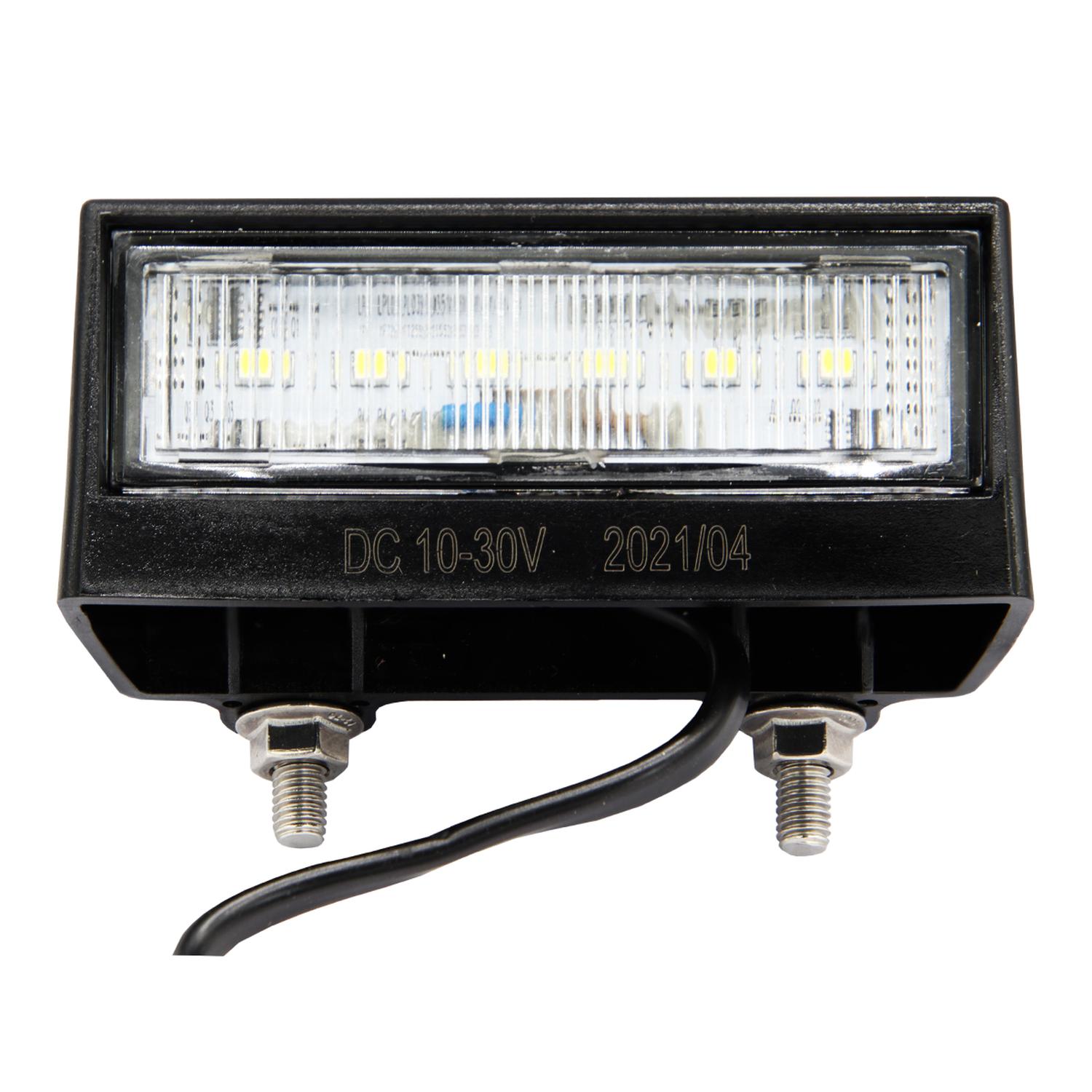 FAROL PATENTE 6LED 12/24V NEGRO 8X2,9X3CM - 1