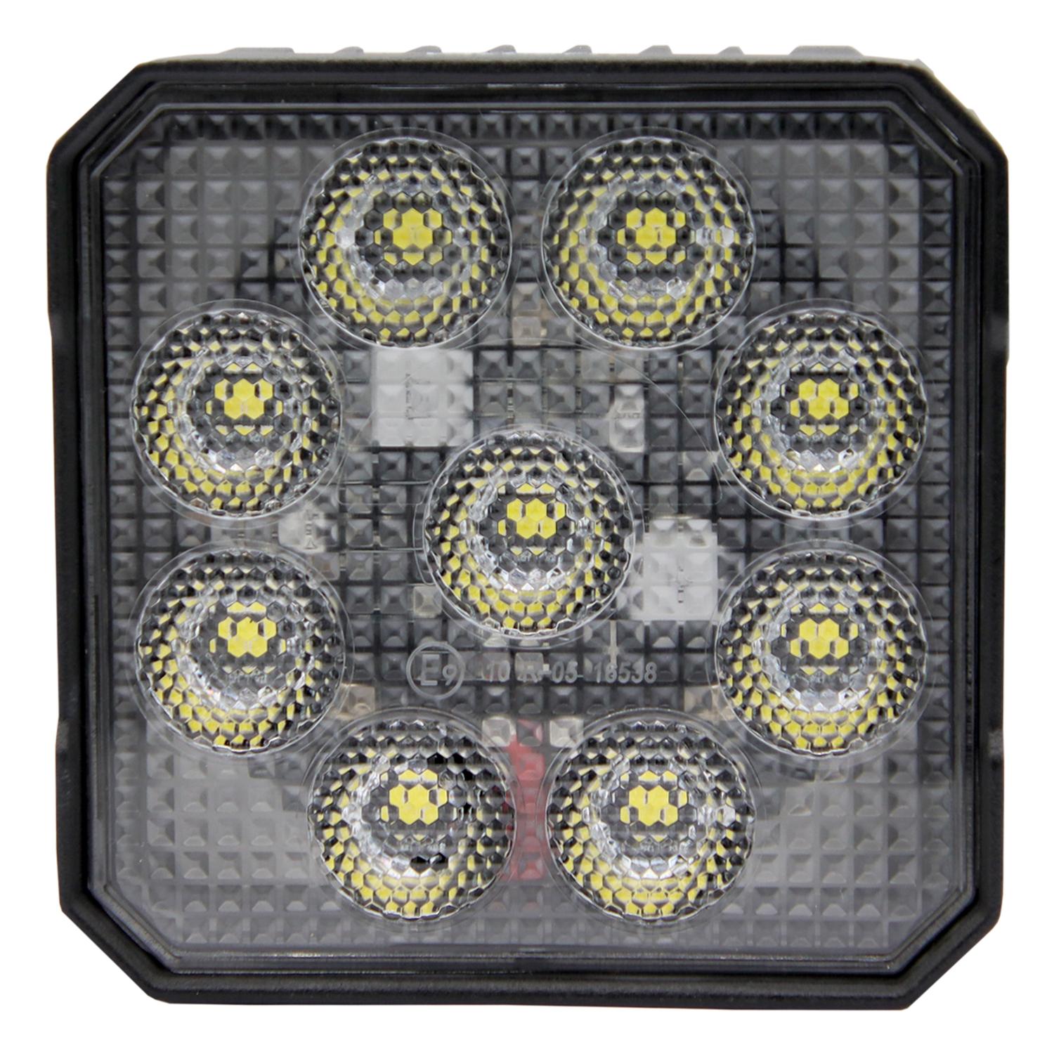 FARO DE TRABAJO VALUE FIT 1224V TS3000 9LED LT CUADRADO - 1