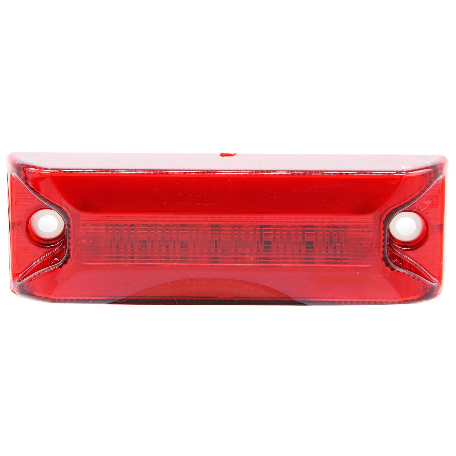 FAROL ROJO PO-FRE 18LED 12-24V REC 150X52MM - 1