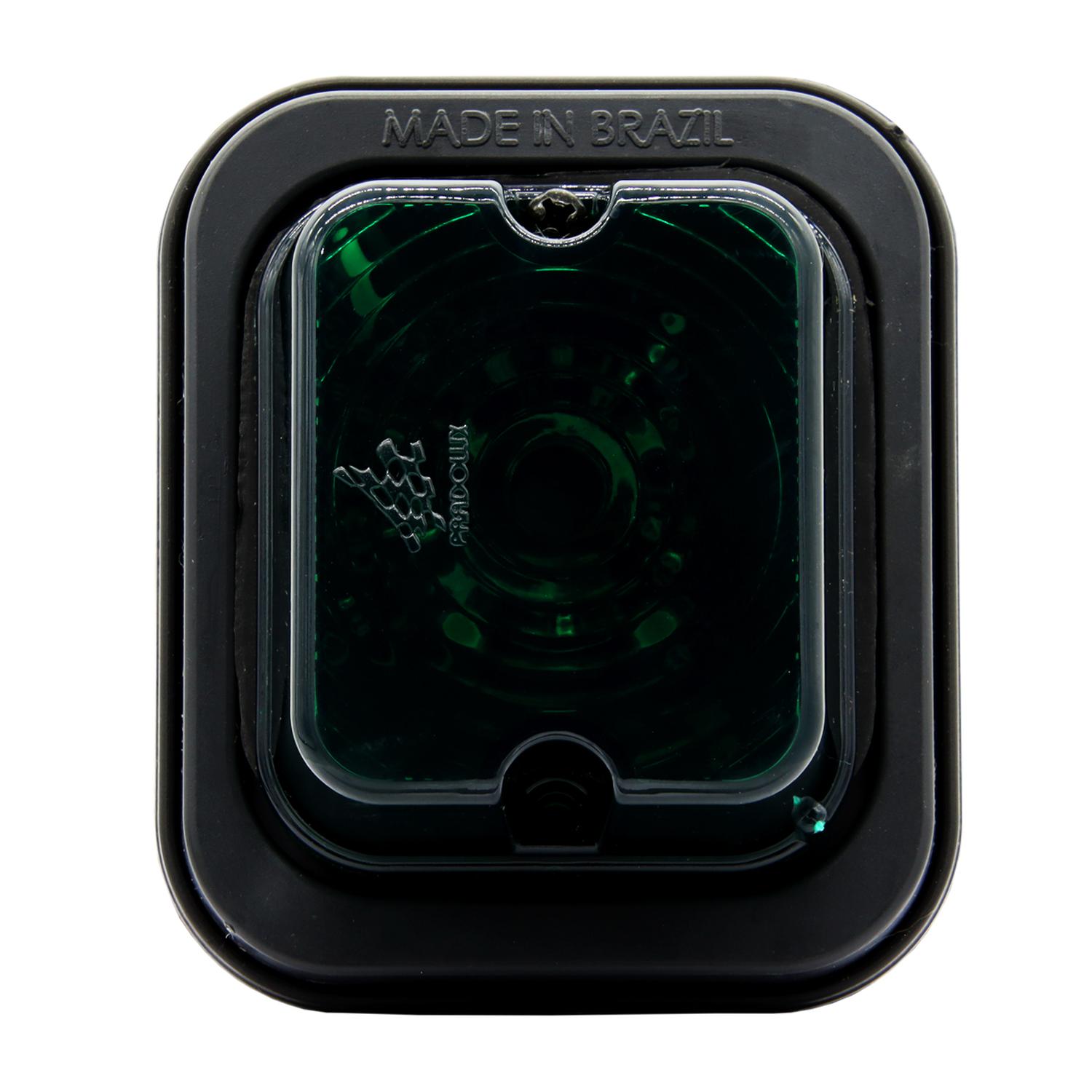 FAROL LATERAL VERDE LED BIVOLTAJE 634 - 1