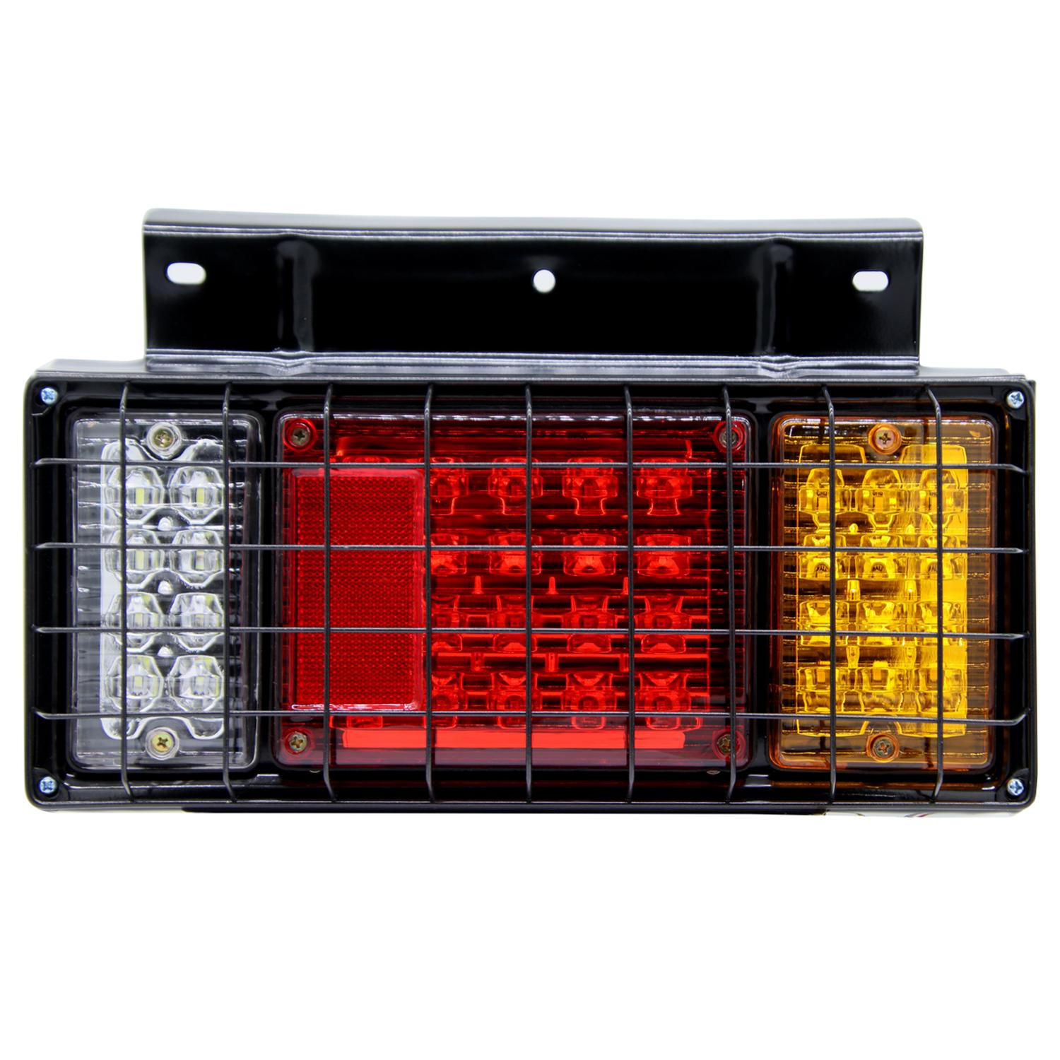 FAROL TRASERO 36LED REJILLA BIVOLTAJE SOPORTE DERECHO - 1