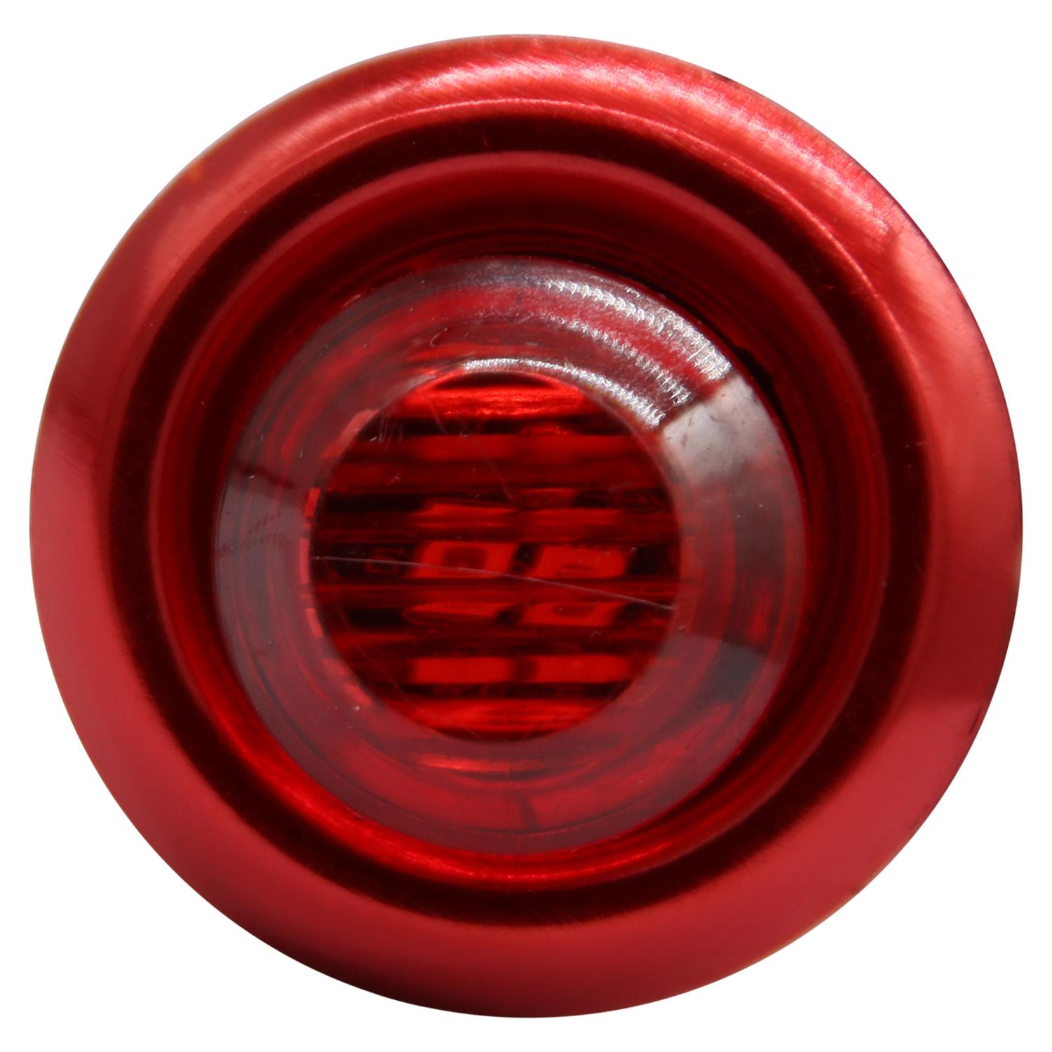 FAROL MICRO LED 0.8 PLGS 10-30V 1LED ROJO - 1