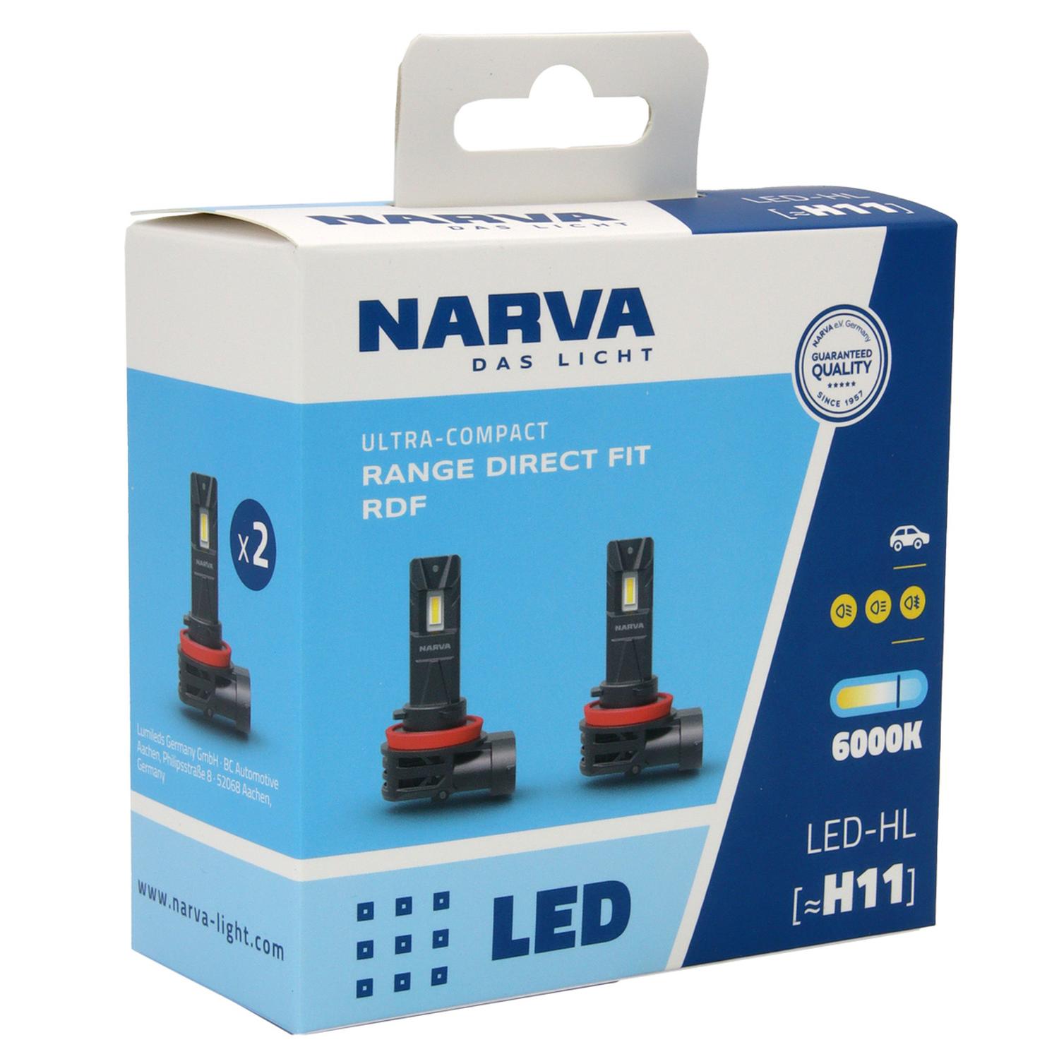 SET LED H11 12V 20W- RDF COMPACTA - 3