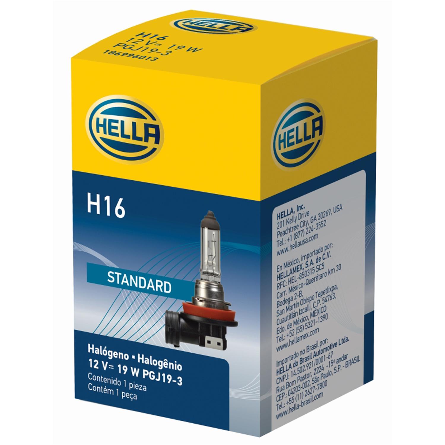 AMPOLLETA HALOGENA H16 12V 19W PGJ19-3 - 2