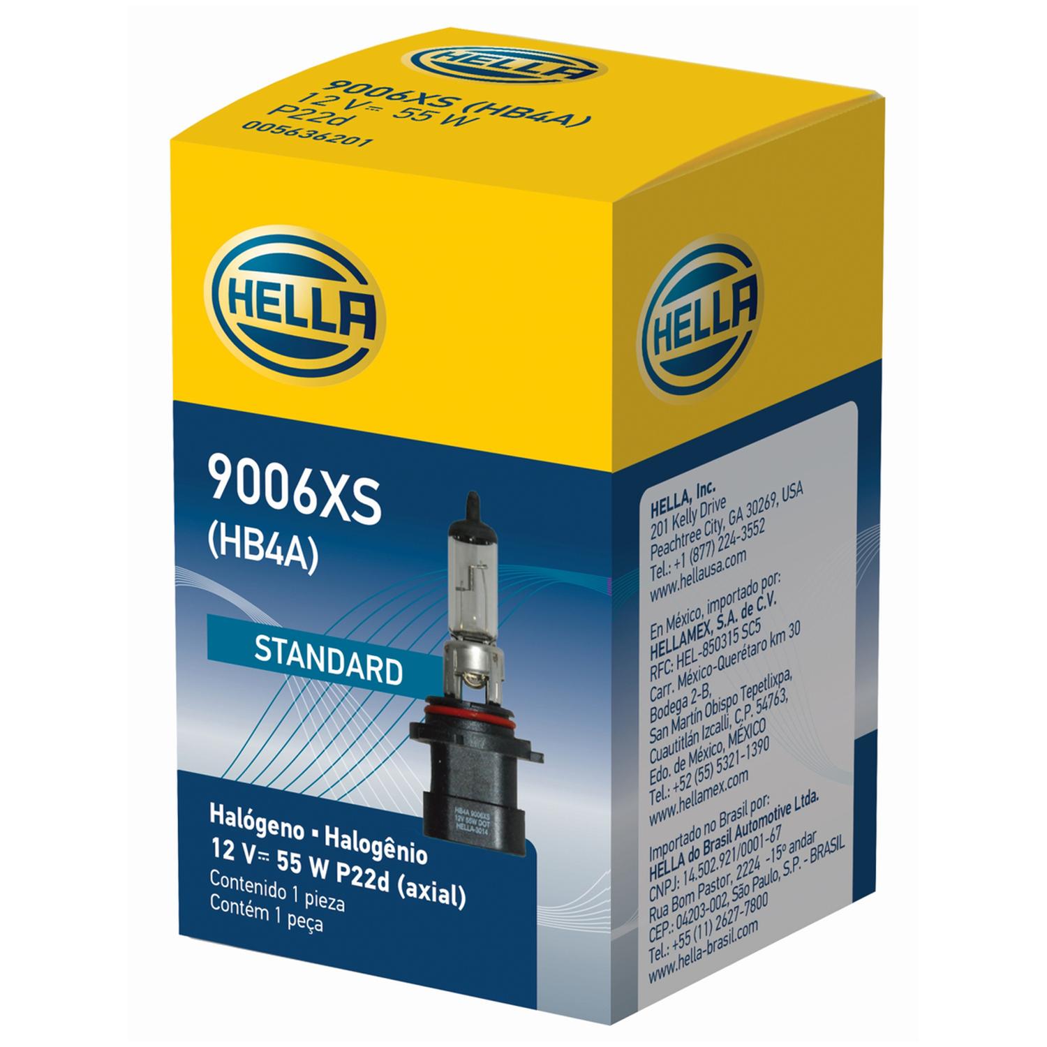 AMPOLLETA HALOGENA 9006XS / HB4A 12V 55W P22D - 2