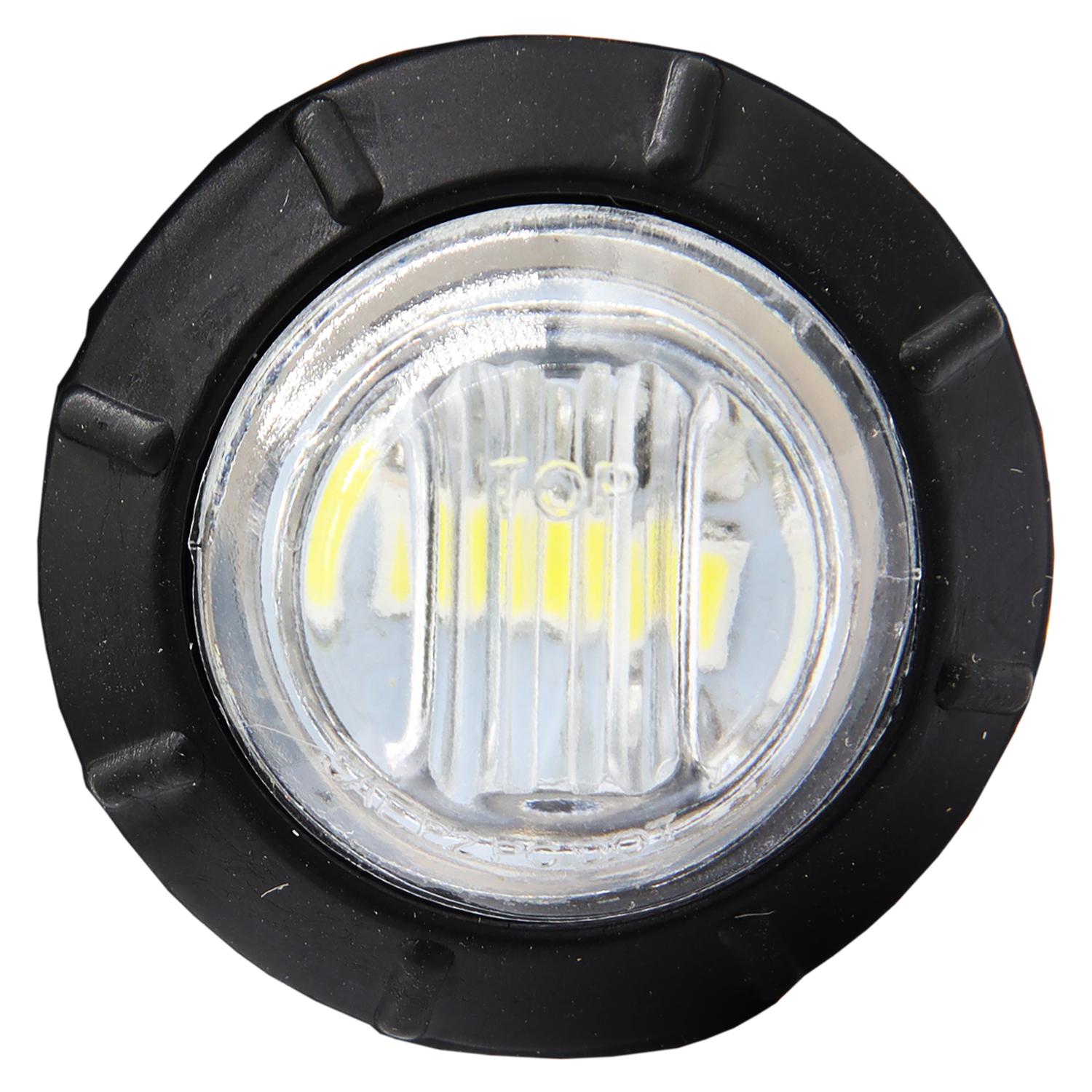 FAROL MICRO LED 0.8 PLGS 10-30V 1LED CRISTAL - 1