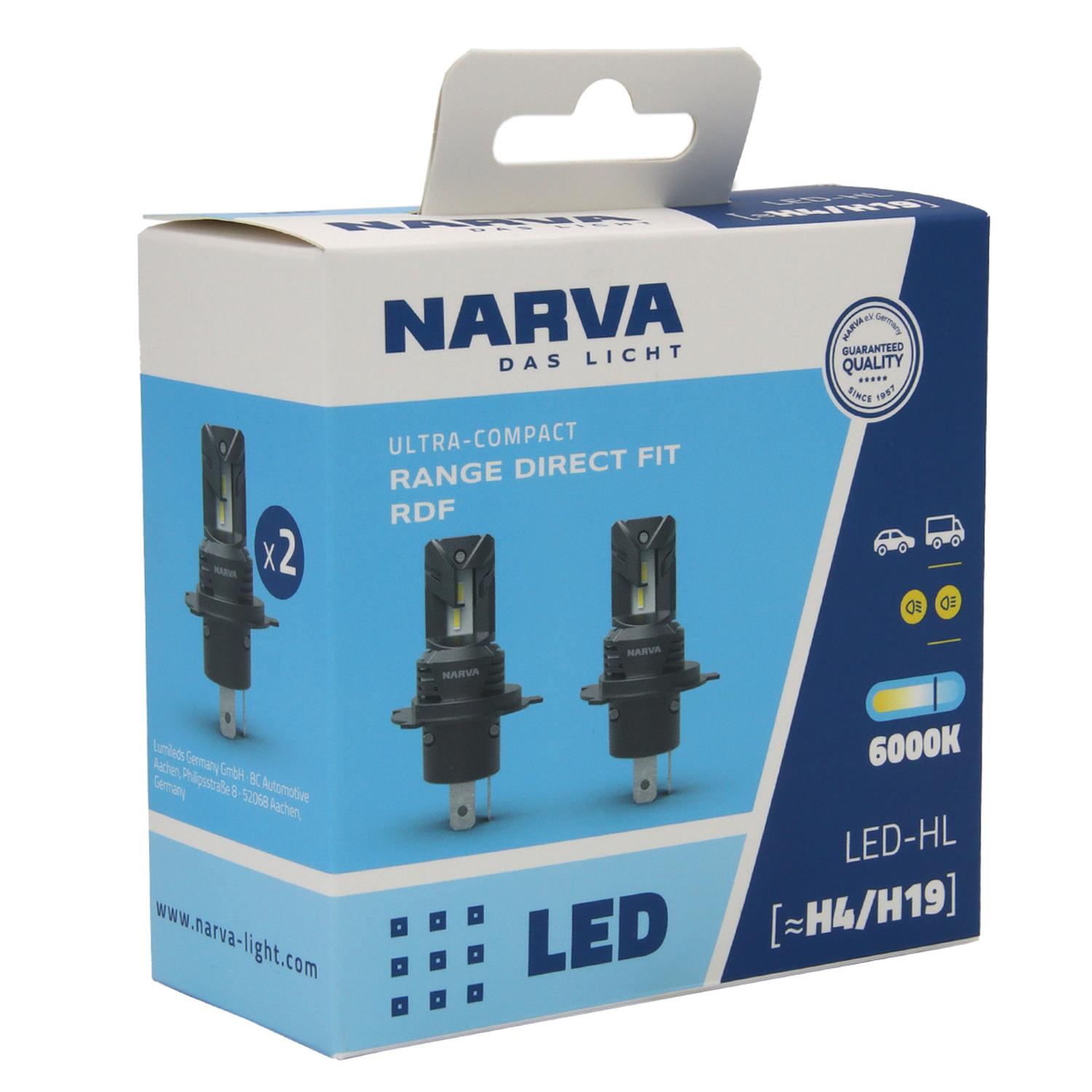SET LED H4/H19 12/24V 20W- RDF COMPACTA - 3