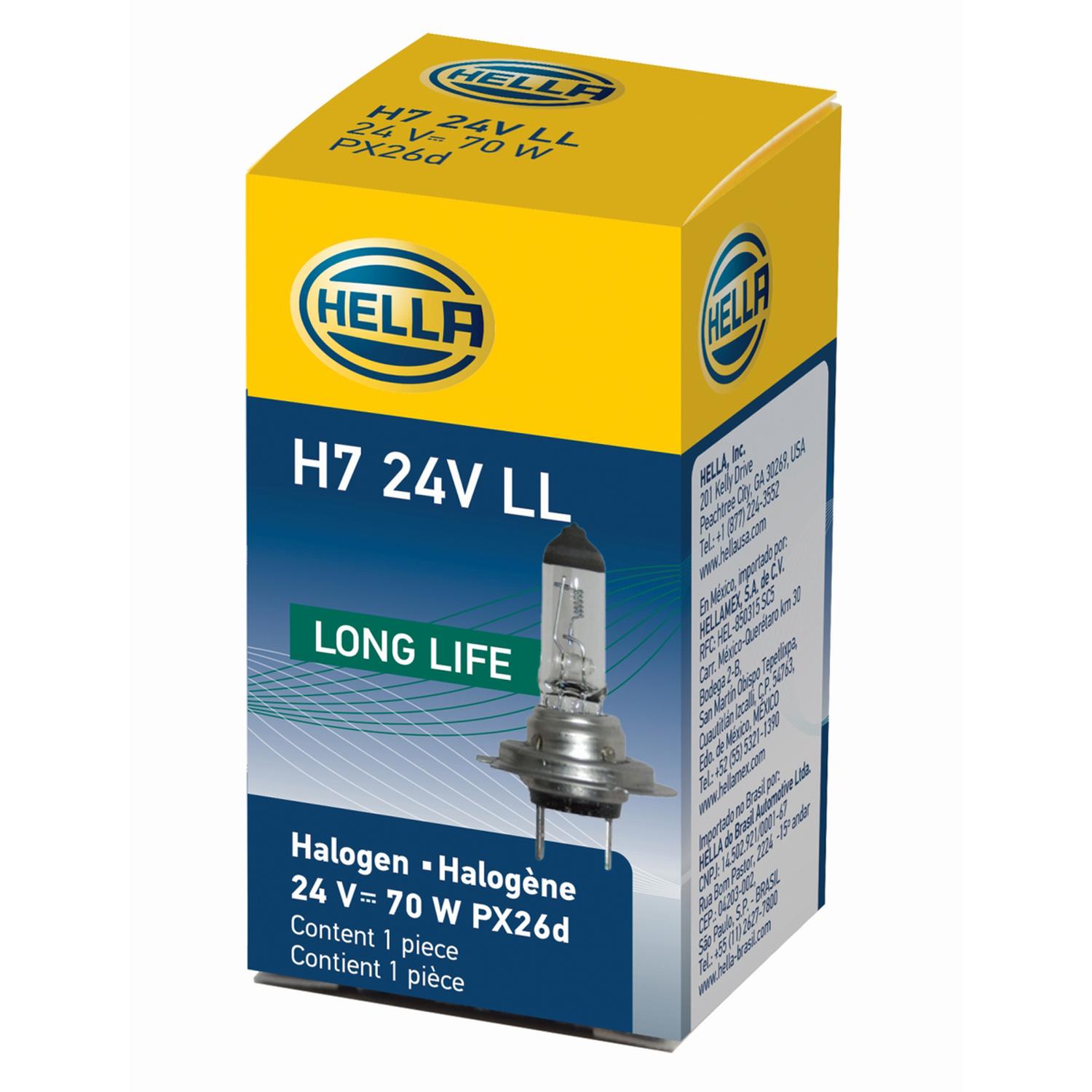 AMPOLLETA HALOGENA H7 24V 70W PX26D CRISTAL - 2