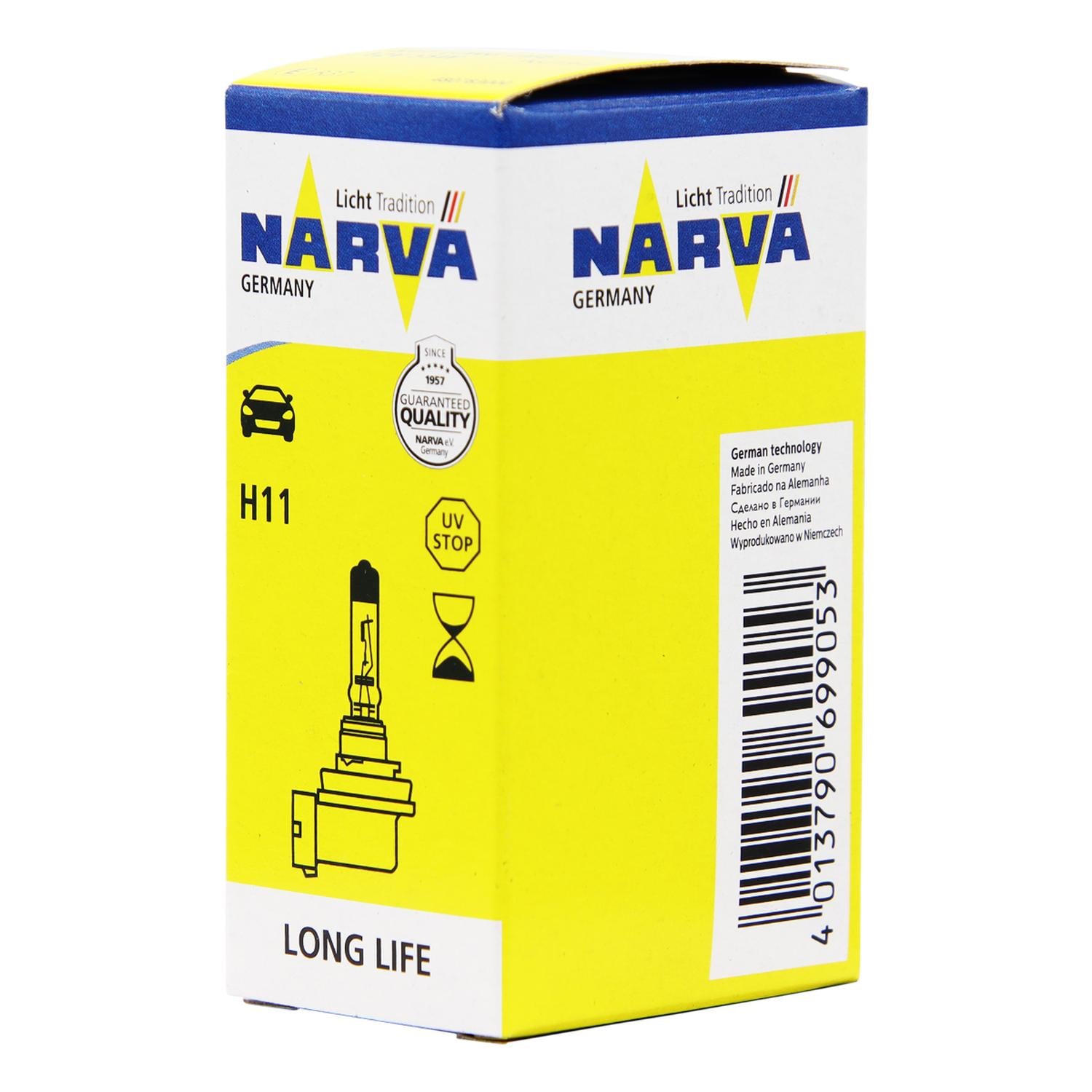 AMPOLLETA HALOGENA H11 12V 55W PGJ19-2 - 2