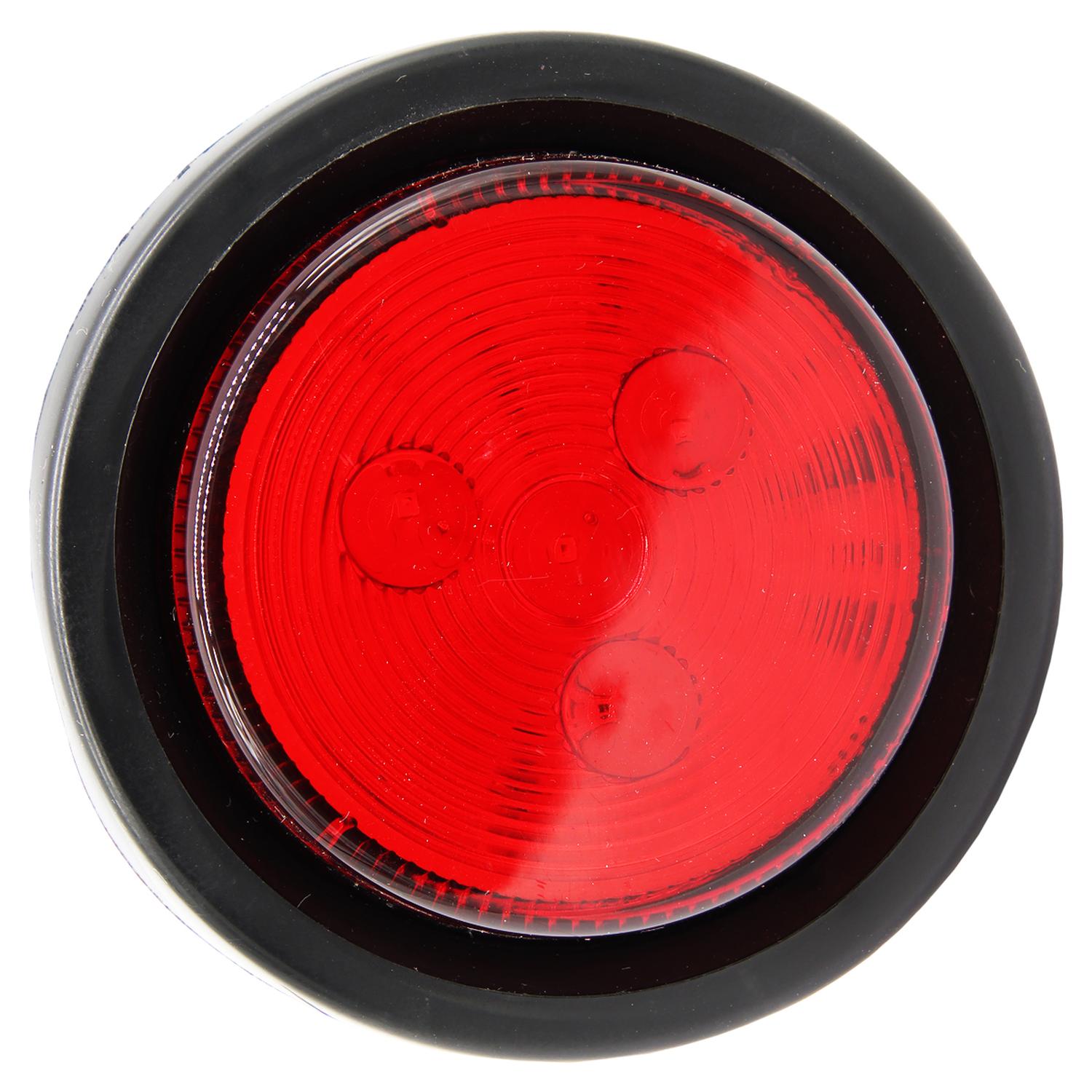 FAROL LATERAL 4LED ROJO 12/24V 2.1/2' - 1