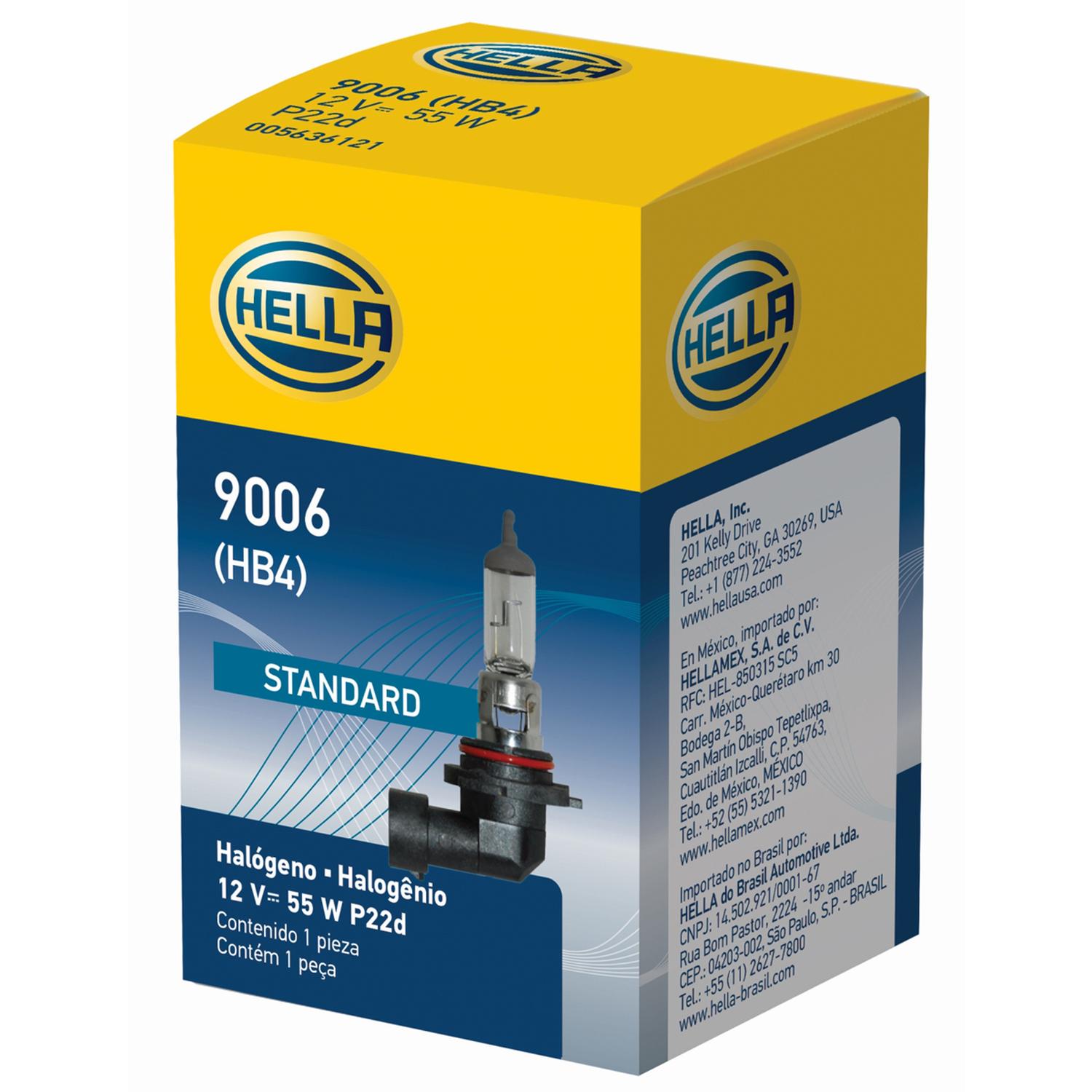 AMPOLLETA HALOGENA 9006 HB4 12V 55W P22D - 2