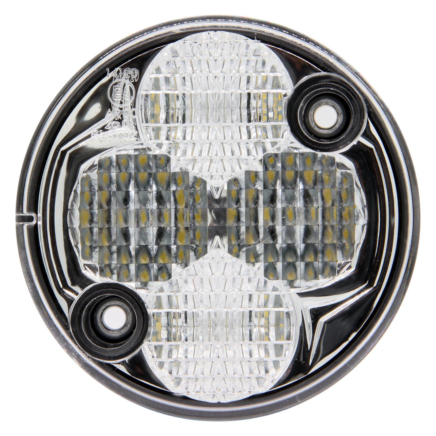 FARO DELIMITADOR 75MM MARCOPOLO CRISTAL LED 24V FIJACION FR - 1