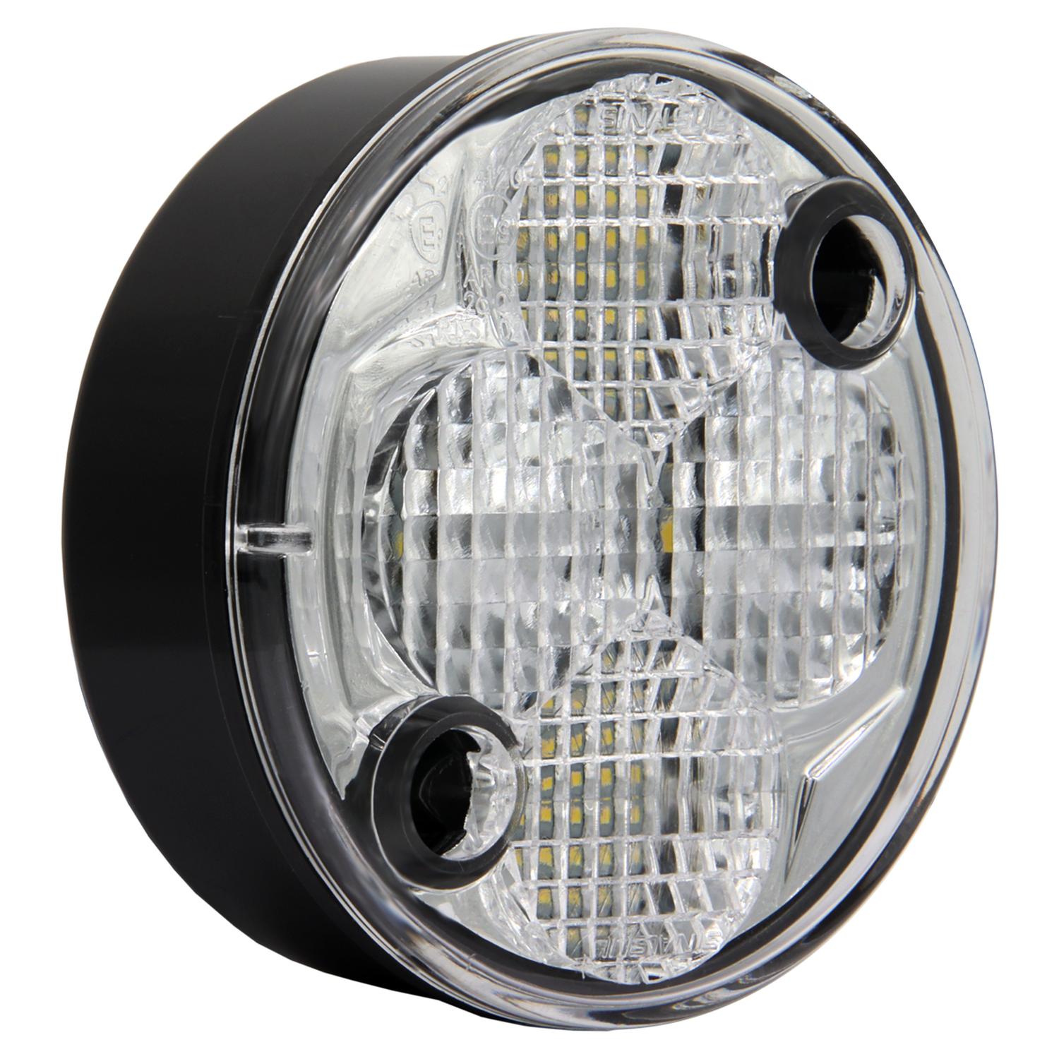 FARO DELIMITADOR 75MM MARCOPOLO CRISTAL LED 24V FIJACION FR - 2