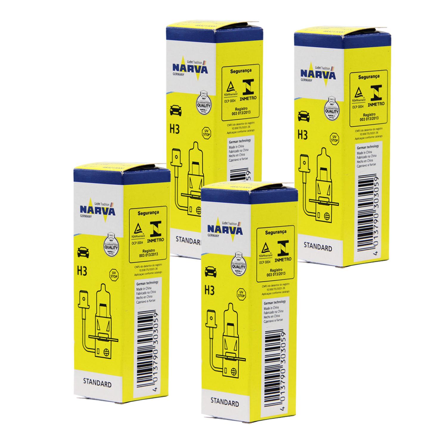 AMPOLLETA HALOGENA H3 12V 55W PK22S T325 CRISTAL - 2