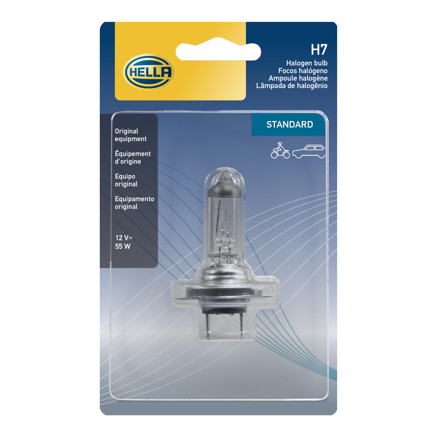AMPOLLETA HALOGENA H7 12V 55W PX26D CRISTAL - 2