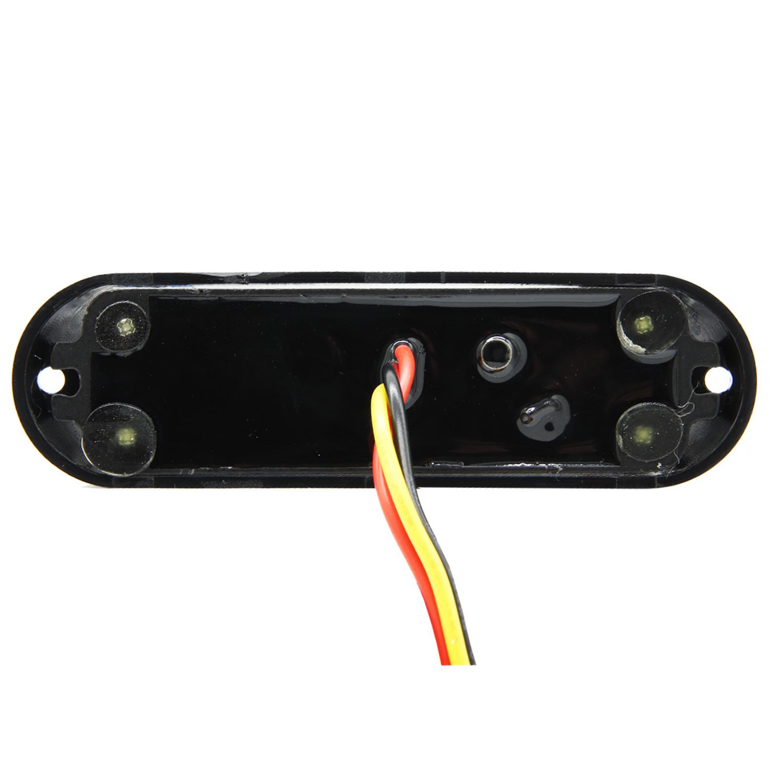 FAROL DESTELLANTE 4LED CRISTAL 12/24V CON INTERRUPTOR - 2