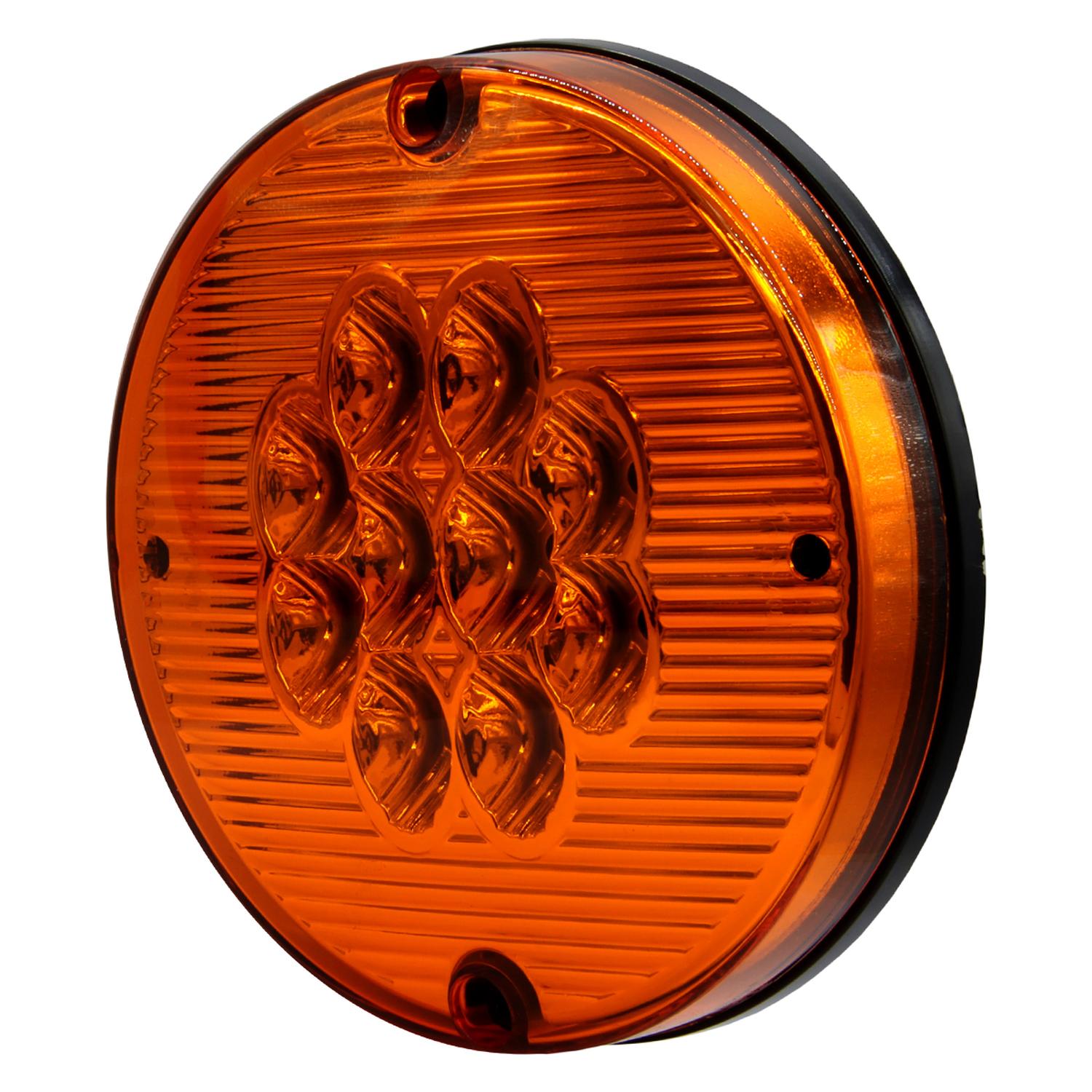 FARO TRASERO BUS MARCOPOLO BUSSCAR CIFERAL 155MM AMBAR 12V - 2