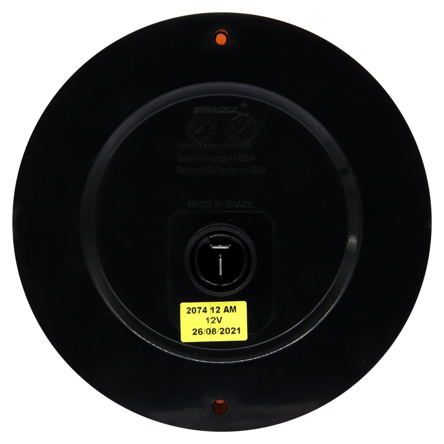 FARO TRASERO BUS MARCOPOLO BUSSCAR CIFERAL 155MM AMBAR 12V - 3